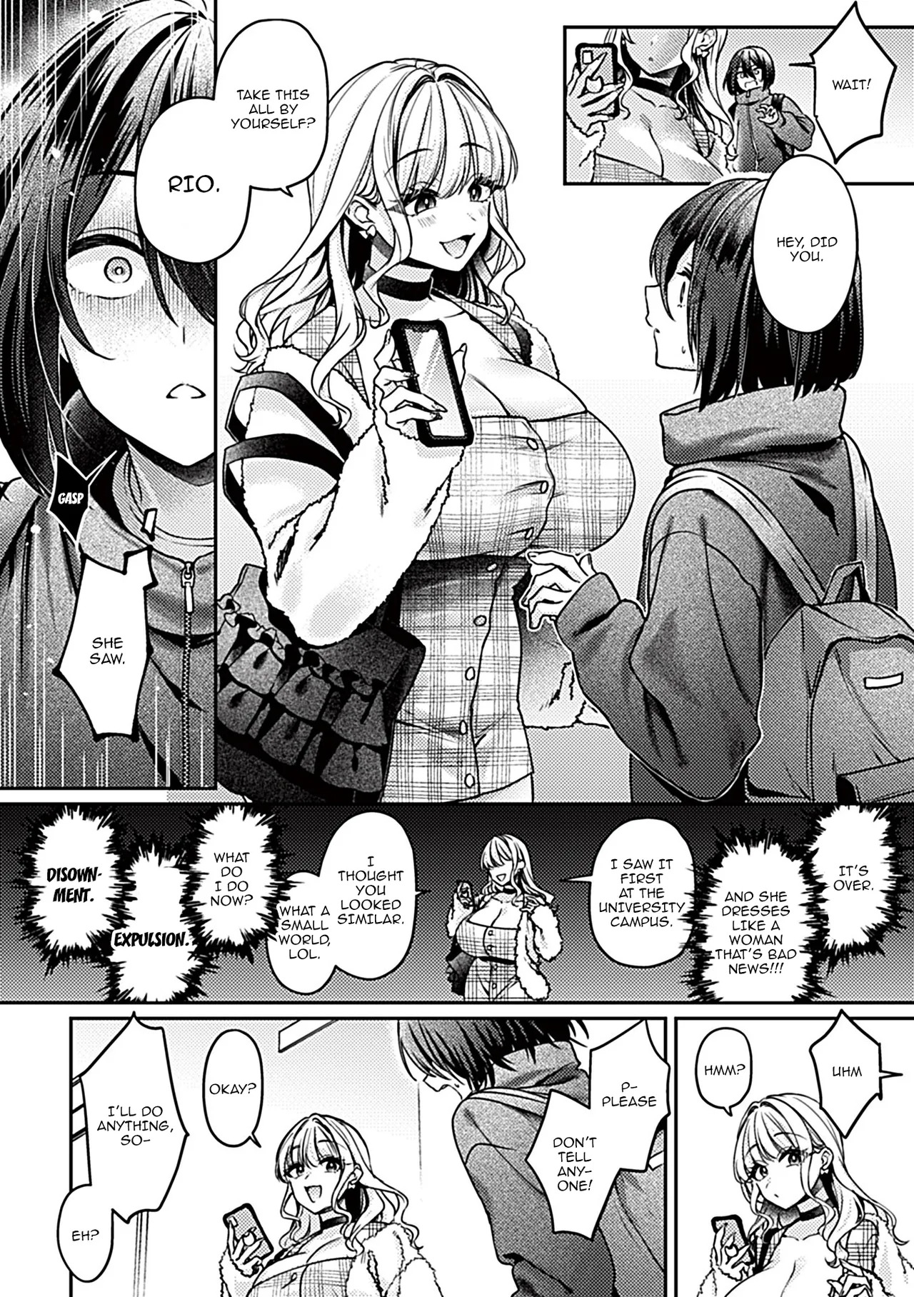 [Izumi Hachi] Tsuyotsuyo Gyaru no Inkya Ikusei Keikaku 1-2 | A Forceful Gyaru's Shy Man Raising Project 1-2 [English] {Doujins.com} - Page 38