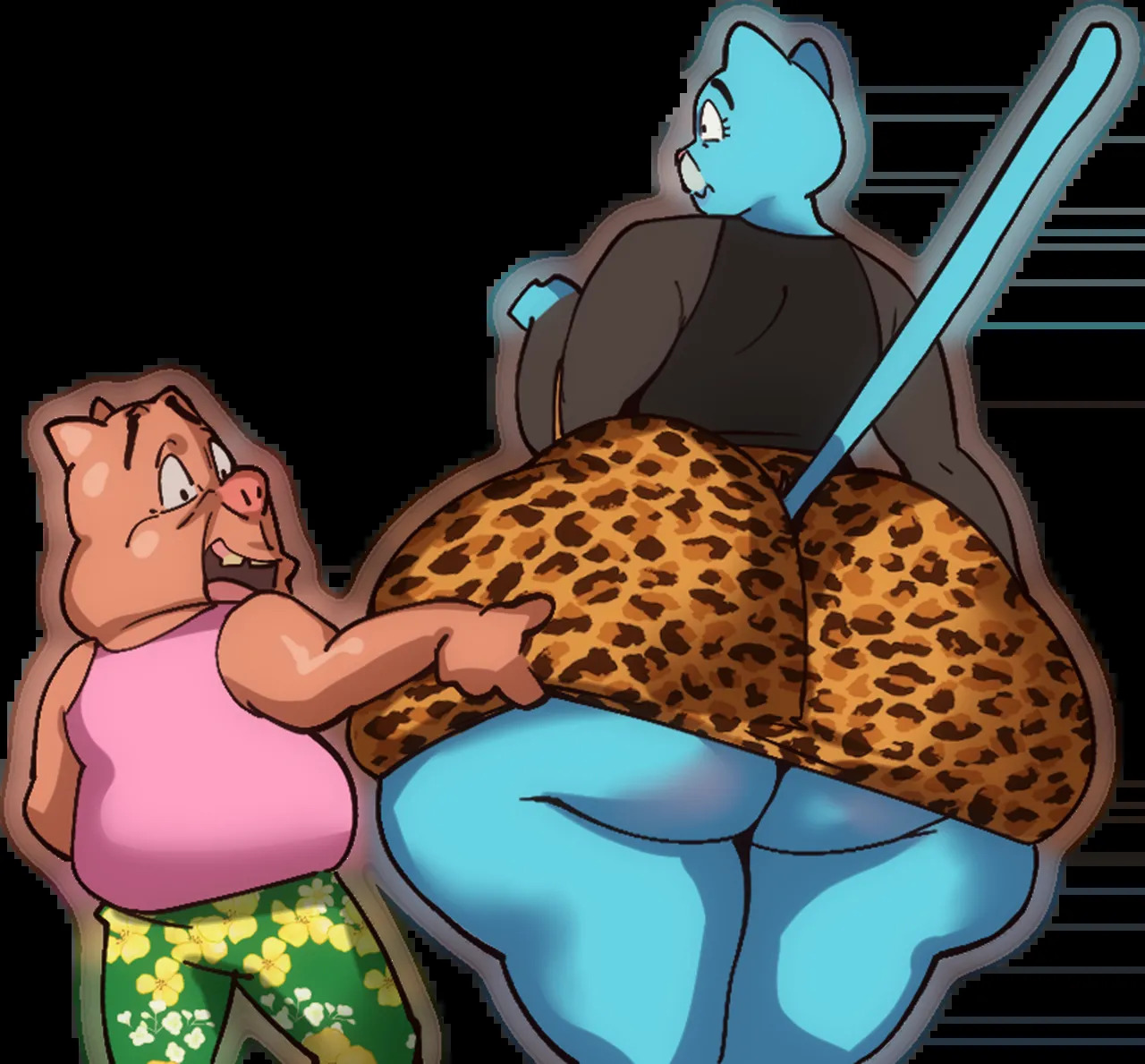 [Bittercream] Nicole Watterson Sex Nighout [English] [Uncensored] (The Amazing World of Gumball) - Page 183