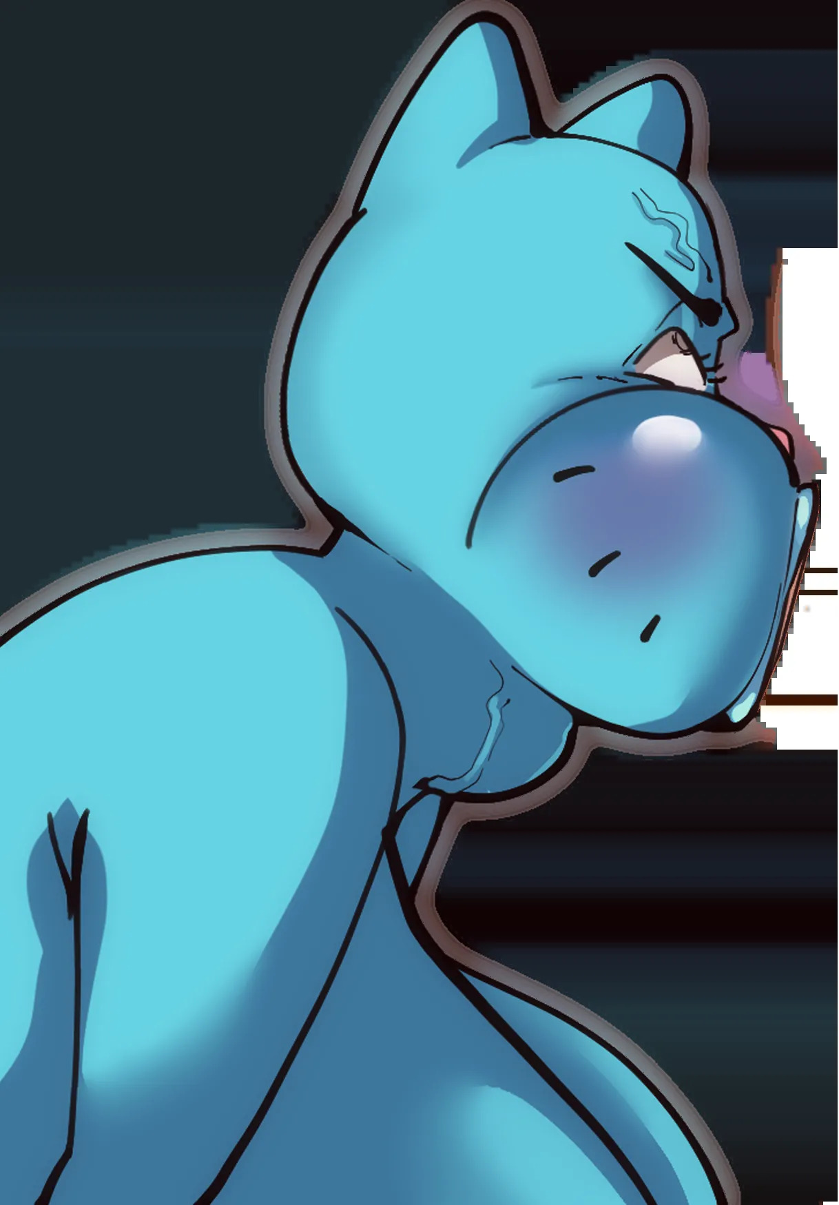 [Bittercream] Nicole Watterson Sex Nighout [English] [Uncensored] (The Amazing World of Gumball) - Page 197
