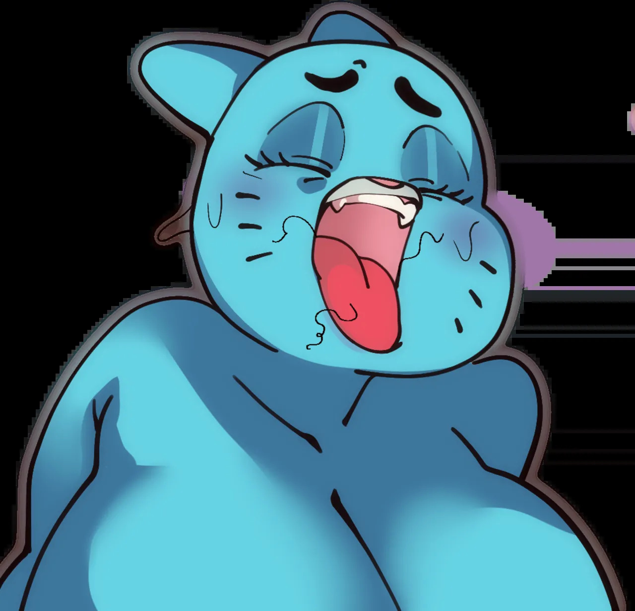 [Bittercream] Nicole Watterson Sex Nighout [English] [Uncensored] (The Amazing World of Gumball) - Page 209