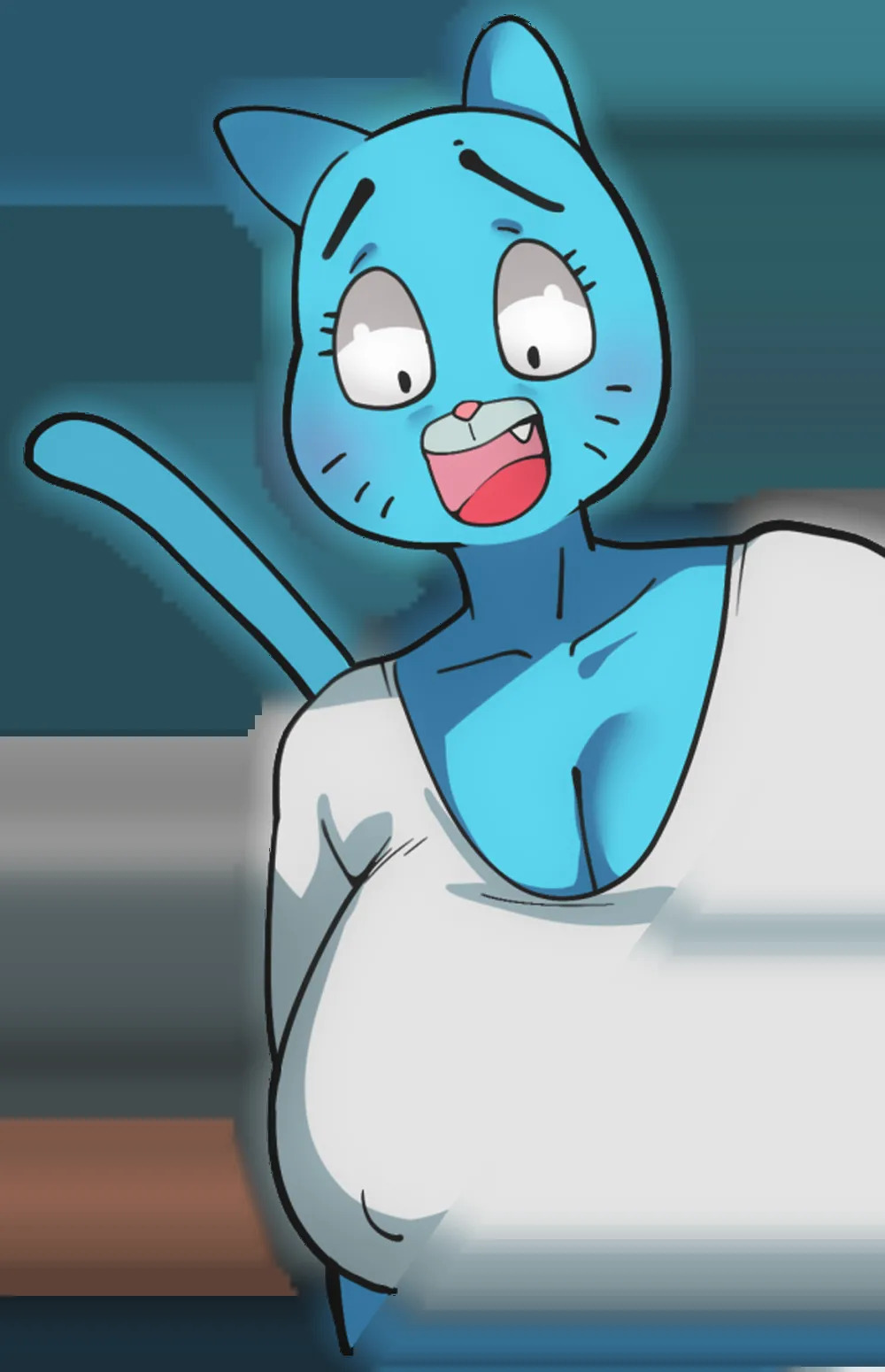 [Bittercream] Nicole Watterson Sex Nighout [English] [Uncensored] (The Amazing World of Gumball) - Page 43