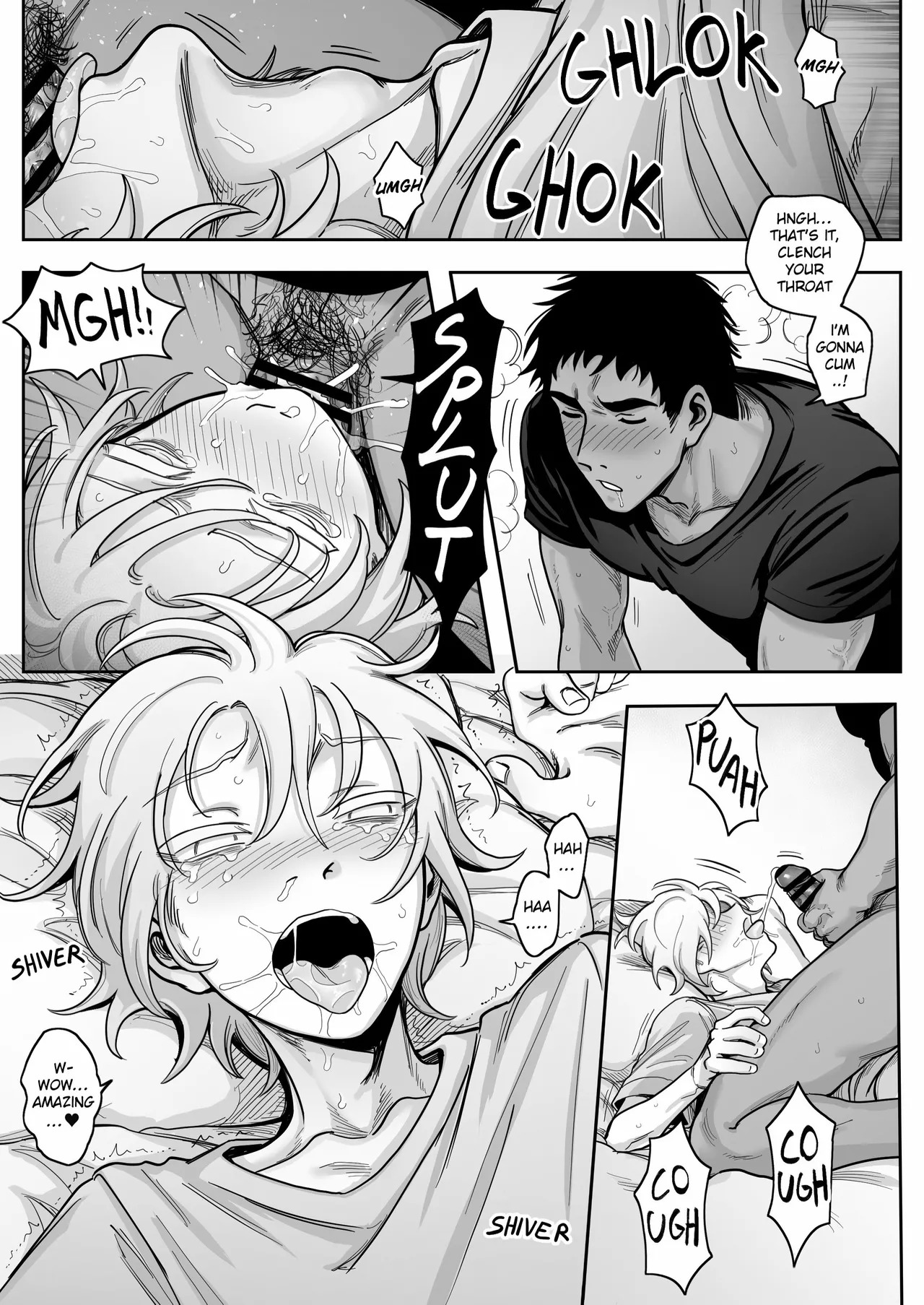 [Schweinchen31] Dosukebena Roommate o Wakara Seru Hanashi | Teaching My Perverted Roommate a Lesson [English] - Page 13