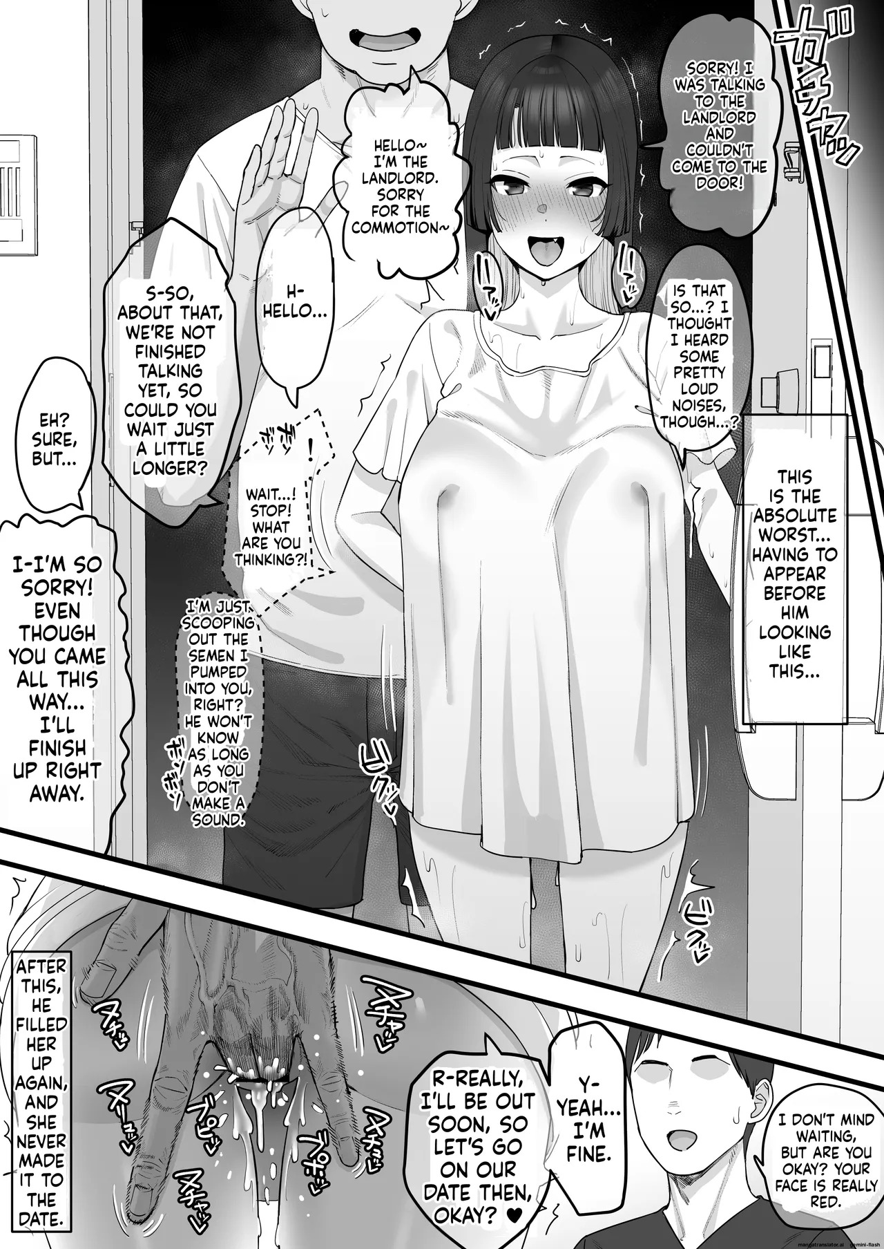 [Take Shinshi] Joukyou Musume, Tokai no Kibishisa o Shiru | Country Girl Learns the Harshness of the City [English] - Page 9