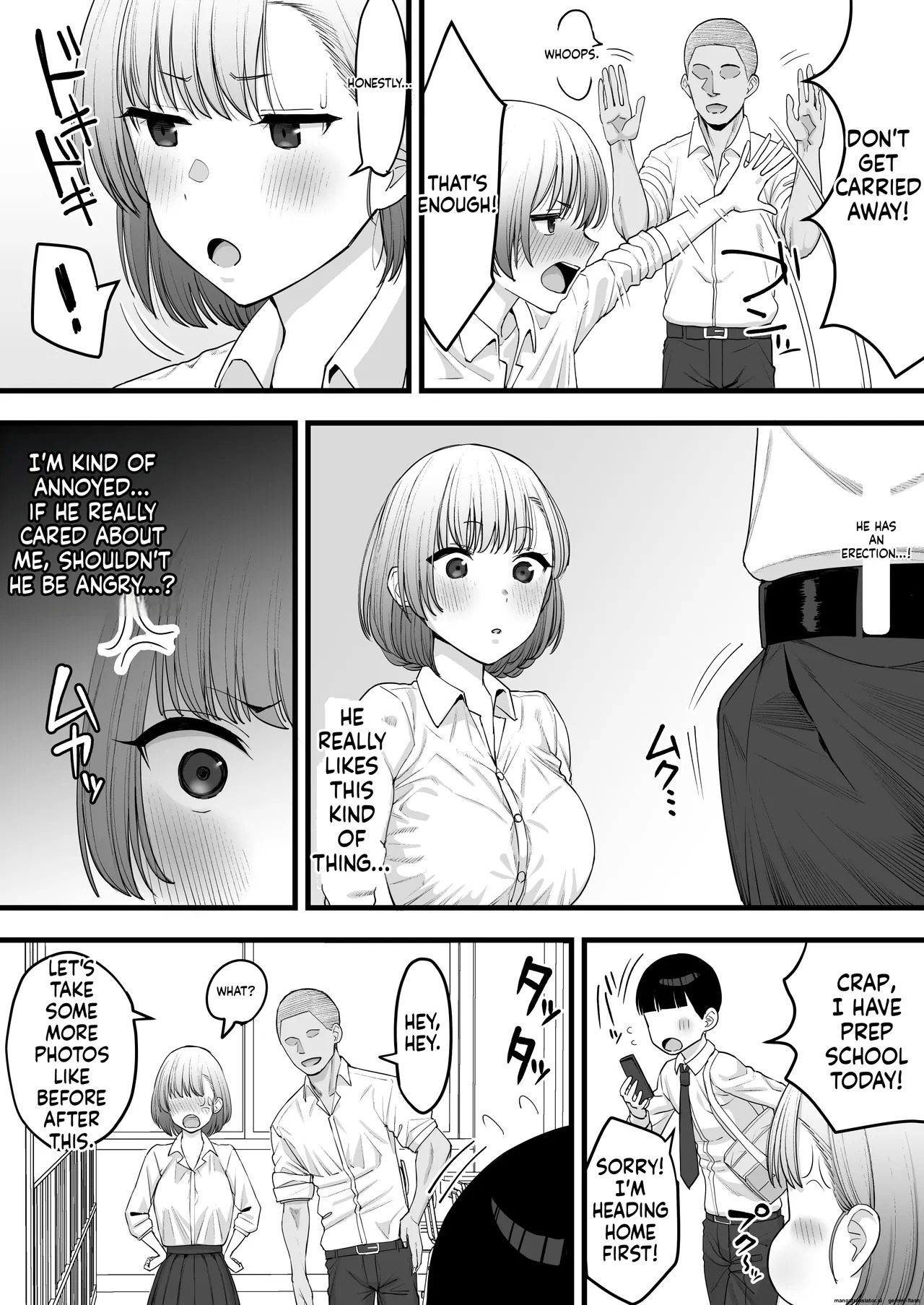 [Take Shinshi] Netorare Gokko, Nochi Netorareru Kanojo | Playing Cuckold, Then Actually Losing My Girlfriend [English] - Page 5