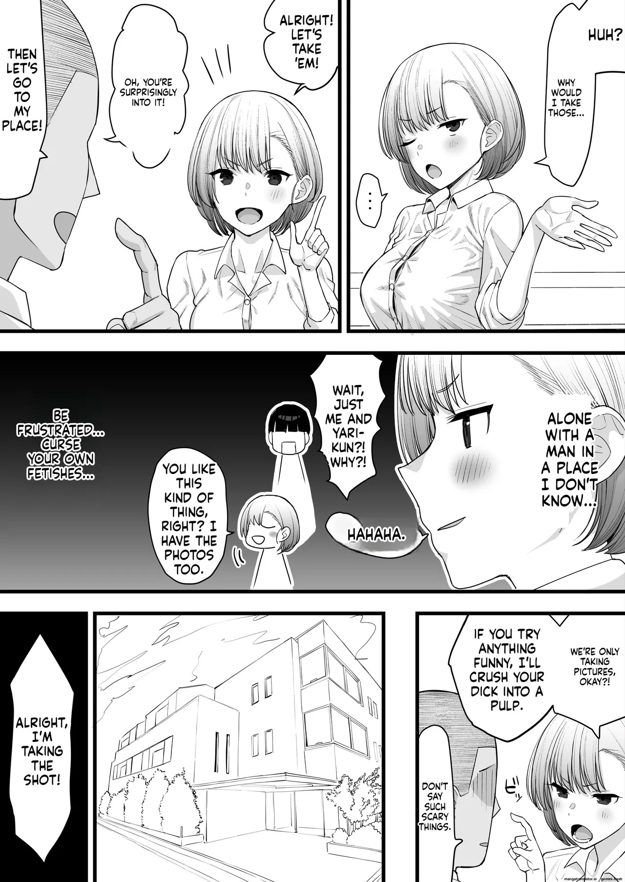 [Take Shinshi] Netorare Gokko, Nochi Netorareru Kanojo | Playing Cuckold, Then Actually Losing My Girlfriend [English] - Page 6