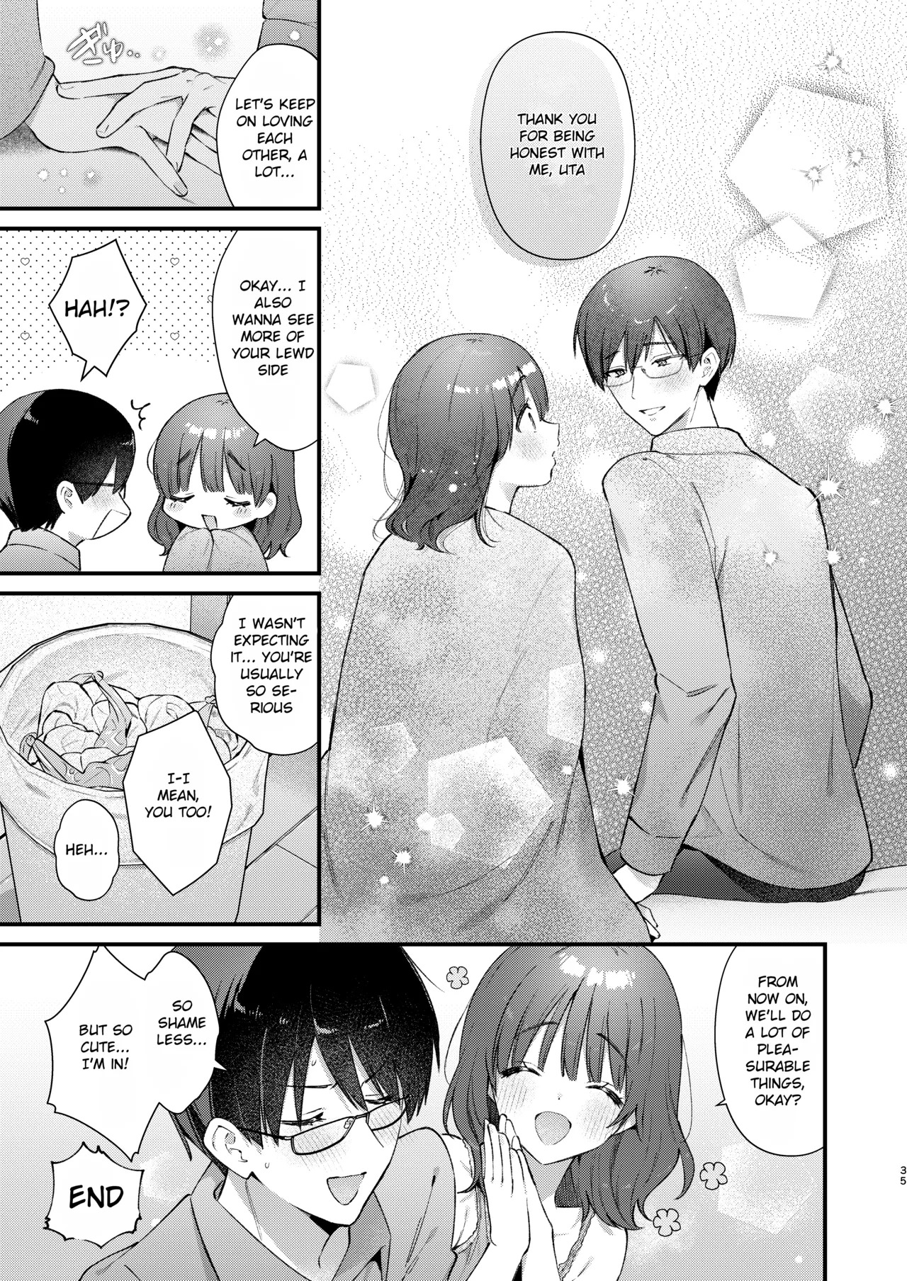 [Umaoi House (Mochida Koyubi)] Ubu de Otonashii Kanojo ni Dekakuri o Coming Out saremashita. [English] [Hourglass] [Digital] - Page 34