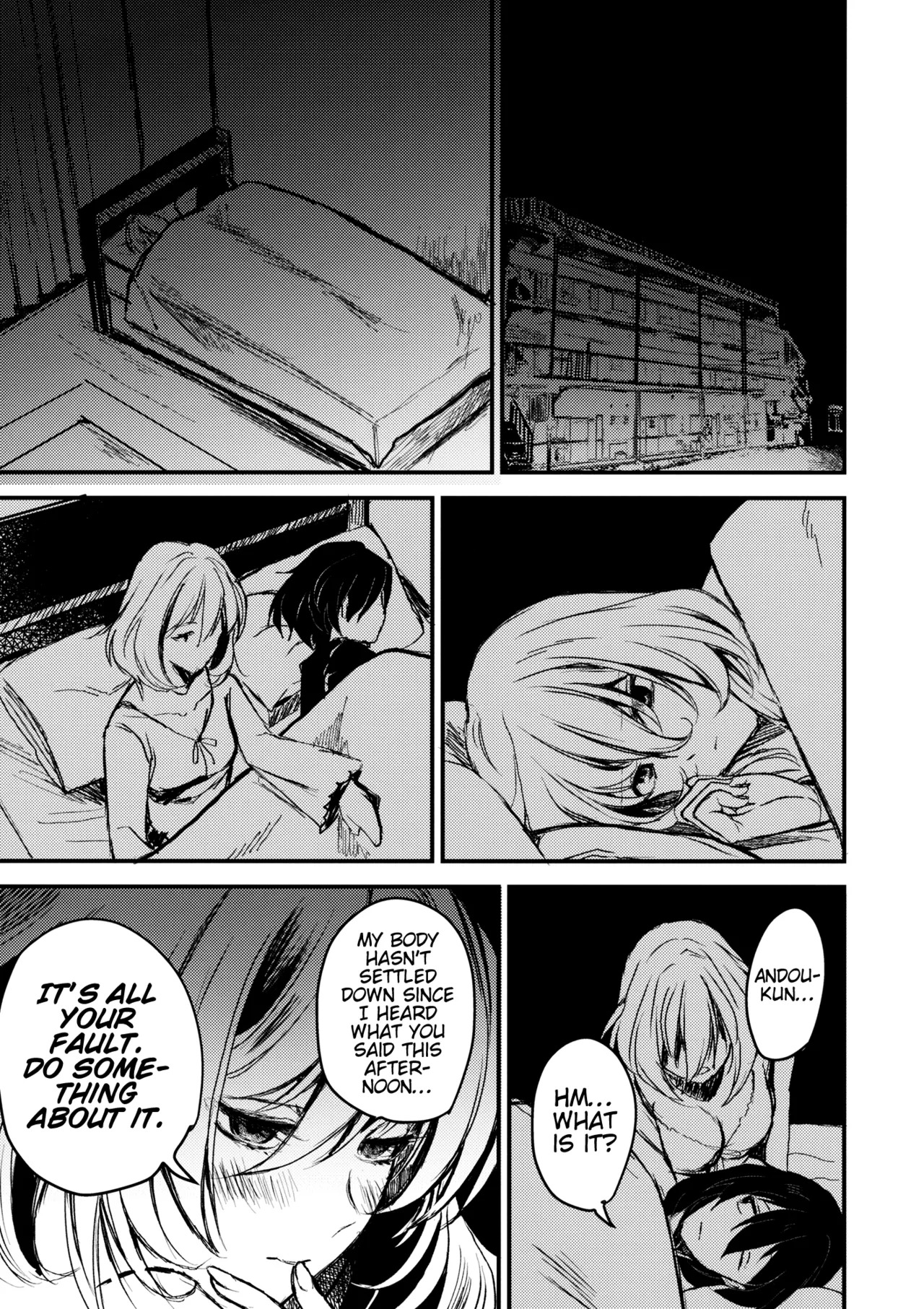 (CCFukuoka51) [Maguma Sansou (Moekichi.)] Mayonaka no Houmonsha | A Late Night Visitor (Girls und Panzer) [English] (Pangean) - Page 24