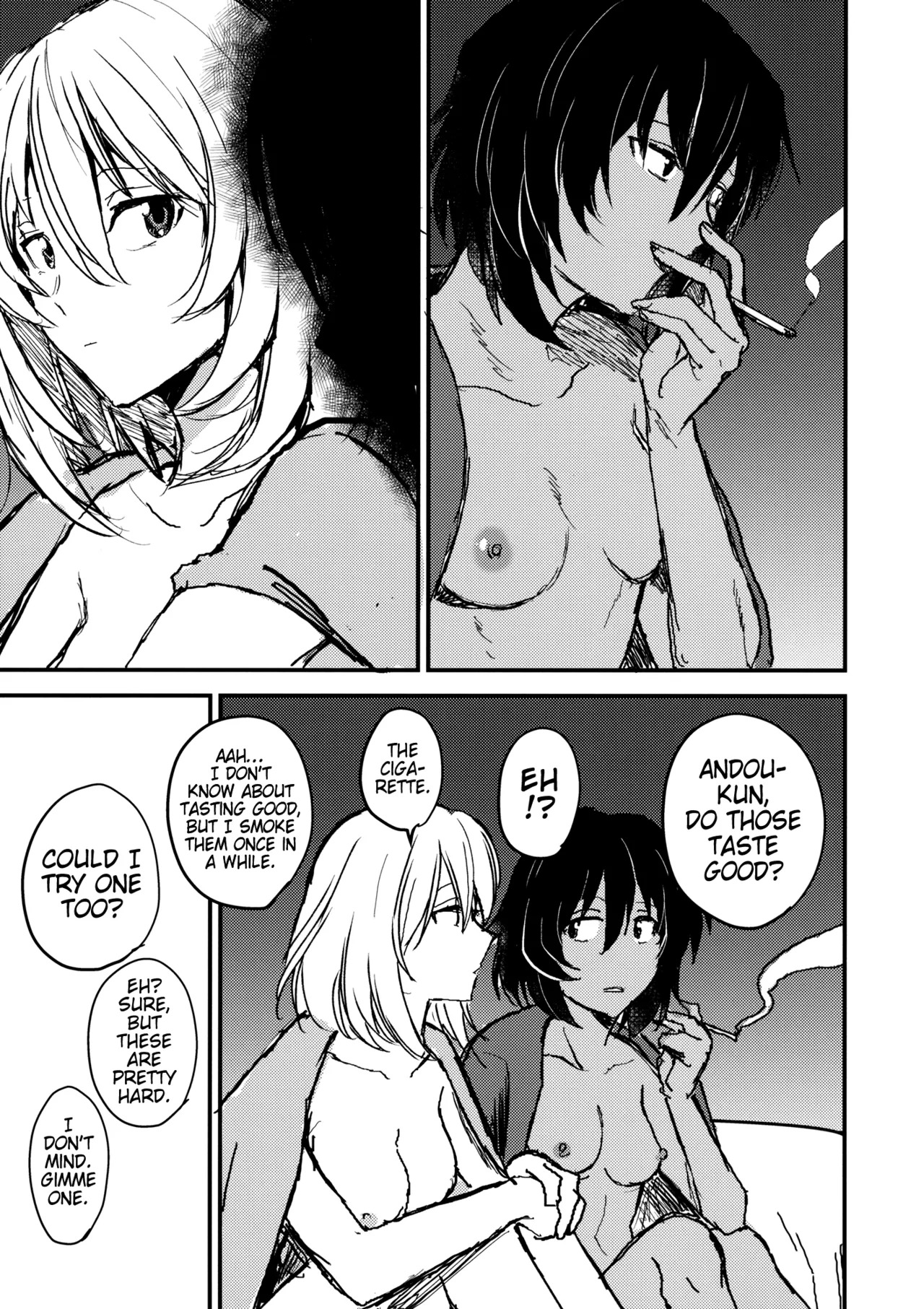 (CCFukuoka51) [Maguma Sansou (Moekichi.)] Mayonaka no Houmonsha | A Late Night Visitor (Girls und Panzer) [English] (Pangean) - Page 40