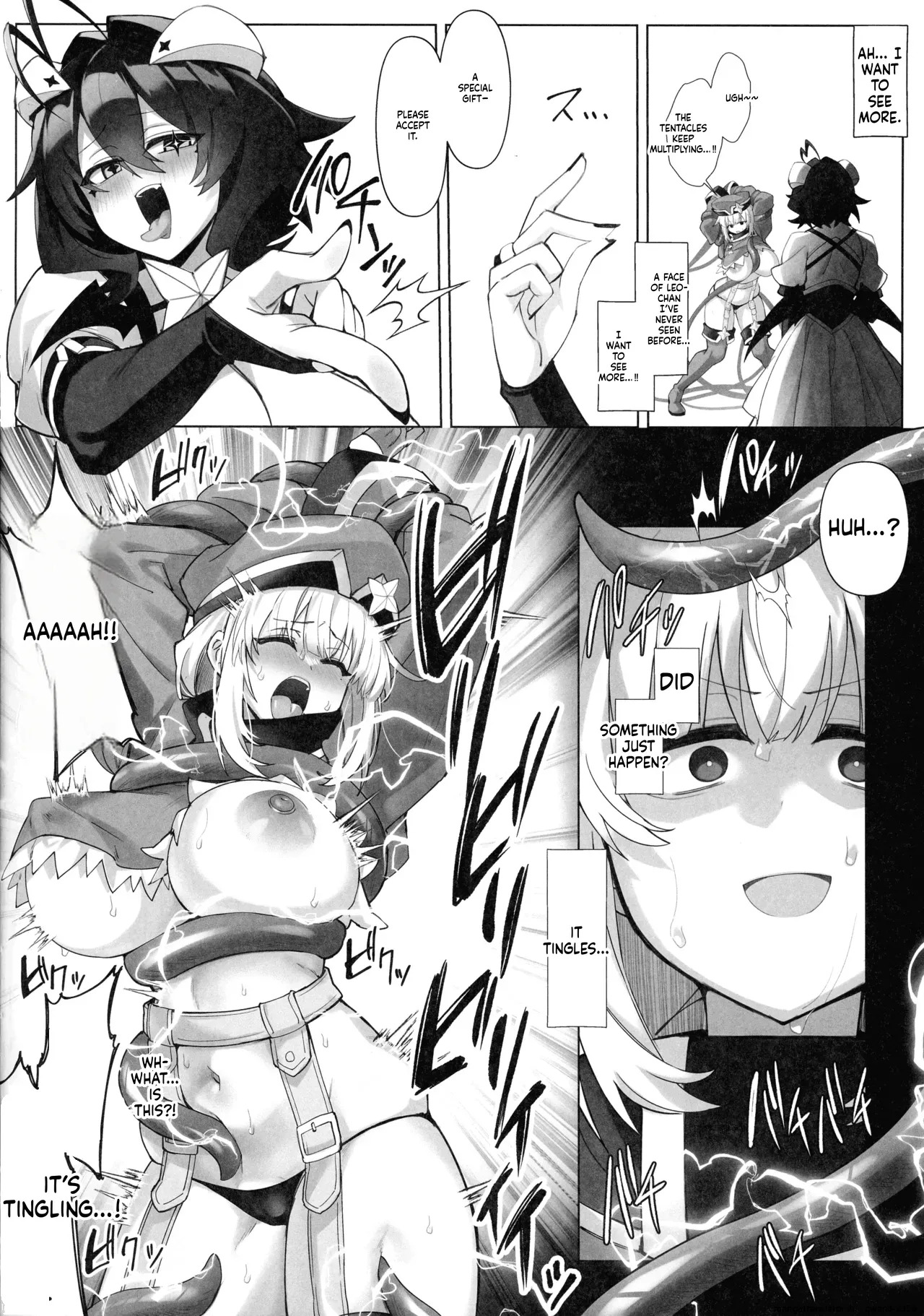 (Magia Baiser ni Miserarete 5) [Neruneru 7mm (Nanami Neru)] Bousouchu no Leo-chan o Dengeki Seisai! (Mahou Shoujo ni Akogarete) [English] [SCANMTL] - Page 10