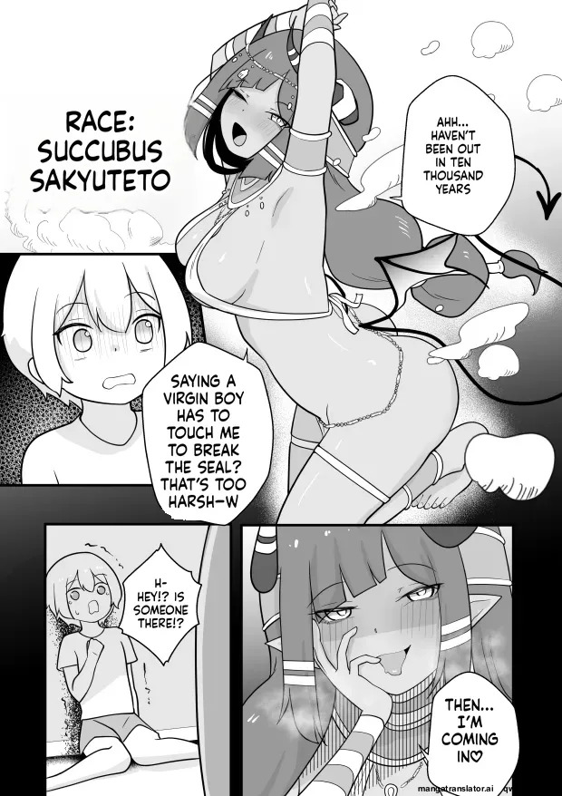 [Permission (Zandoro)] Lamp no Succubus ni Shiborareru [English] [SCANMTL] - Page 10