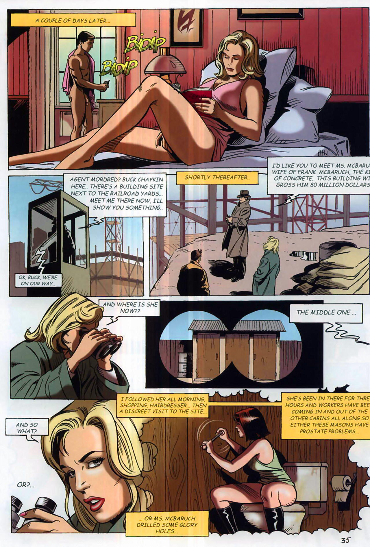 Benedetti - Nymphos Revenge - Page 38