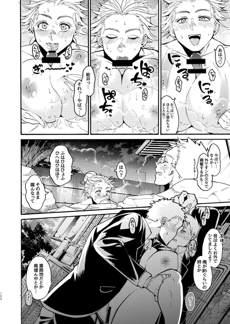 [Meloss] 【Reprint of Shinnoi Doujinshi】Honeymoon Night (Dorohedoro) - Page 102