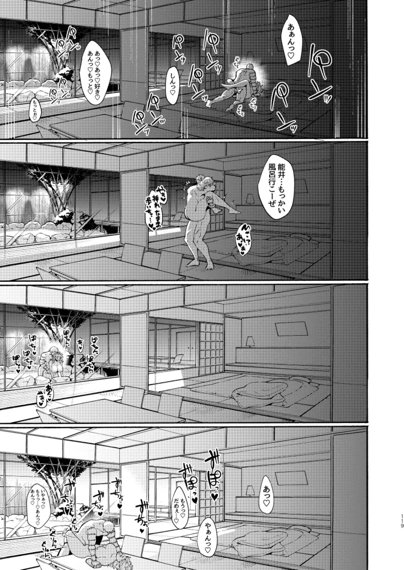 [Meloss] 【Reprint of Shinnoi Doujinshi】Honeymoon Night (Dorohedoro) - Page 117