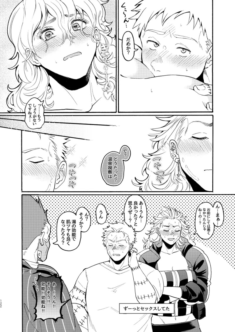 [Meloss] 【Reprint of Shinnoi Doujinshi】Honeymoon Night (Dorohedoro) - Page 120