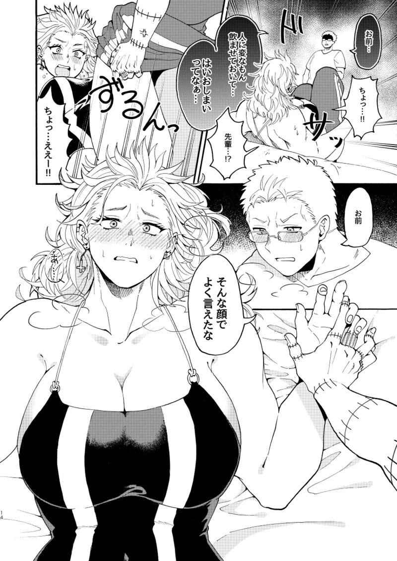 [Meloss] 【Reprint of Shinnoi Doujinshi】Honeymoon Night (Dorohedoro) - Page 13