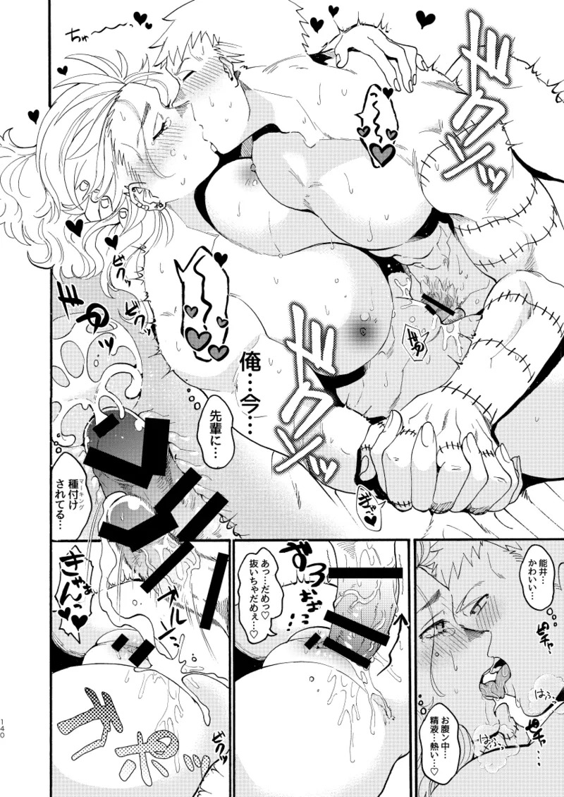 [Meloss] 【Reprint of Shinnoi Doujinshi】Honeymoon Night (Dorohedoro) - Page 138
