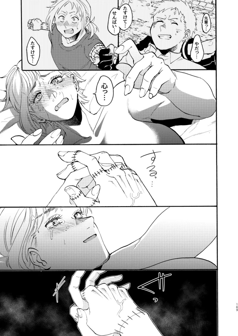 [Meloss] 【Reprint of Shinnoi Doujinshi】Honeymoon Night (Dorohedoro) - Page 167