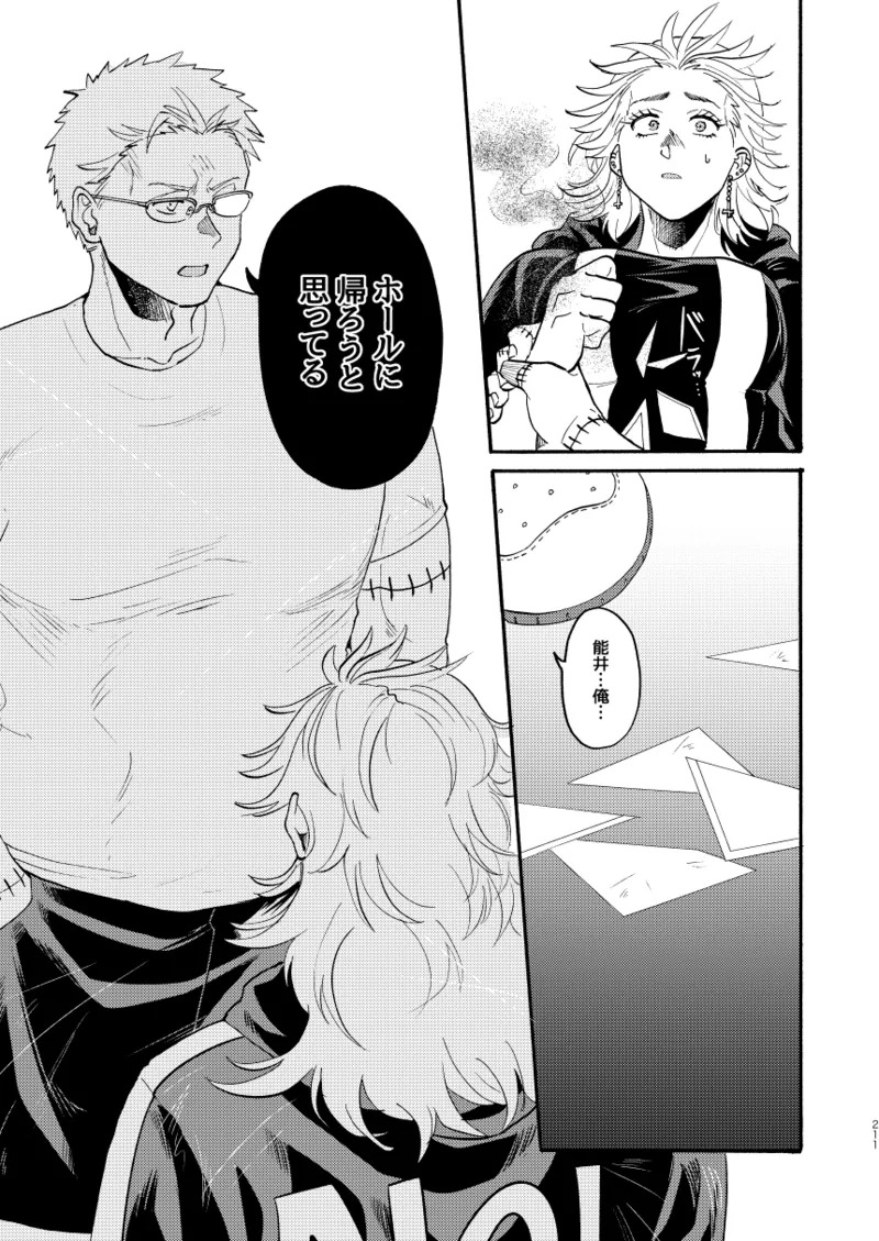 [Meloss] 【Reprint of Shinnoi Doujinshi】Honeymoon Night (Dorohedoro) - Page 208