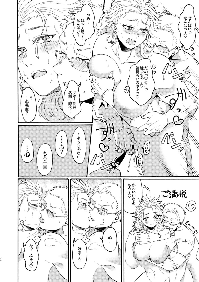 [Meloss] 【Reprint of Shinnoi Doujinshi】Honeymoon Night (Dorohedoro) - Page 23