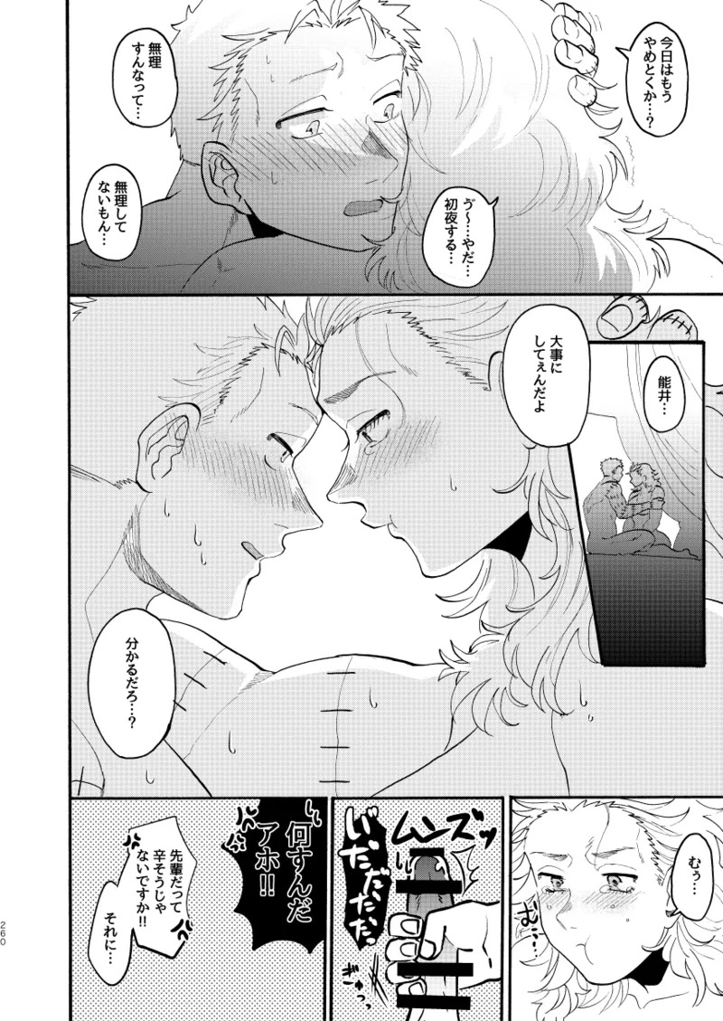 [Meloss] 【Reprint of Shinnoi Doujinshi】Honeymoon Night (Dorohedoro) - Page 255