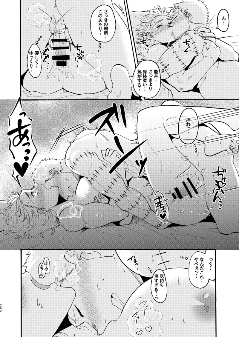 [Meloss] 【Reprint of Shinnoi Doujinshi】Honeymoon Night (Dorohedoro) - Page 257