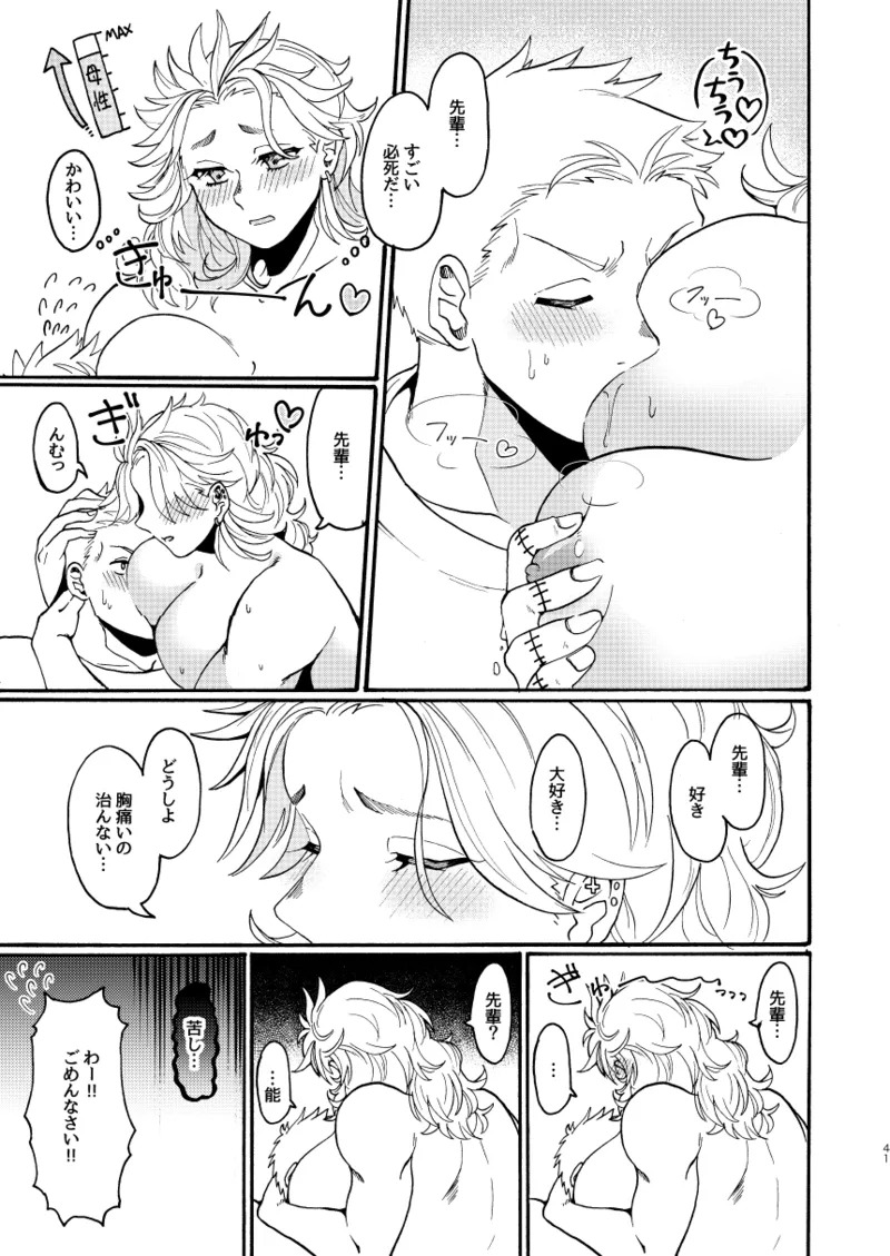 [Meloss] 【Reprint of Shinnoi Doujinshi】Honeymoon Night (Dorohedoro) - Page 40