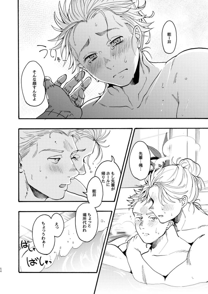 [Meloss] 【Reprint of Shinnoi Doujinshi】Honeymoon Night (Dorohedoro) - Page 53