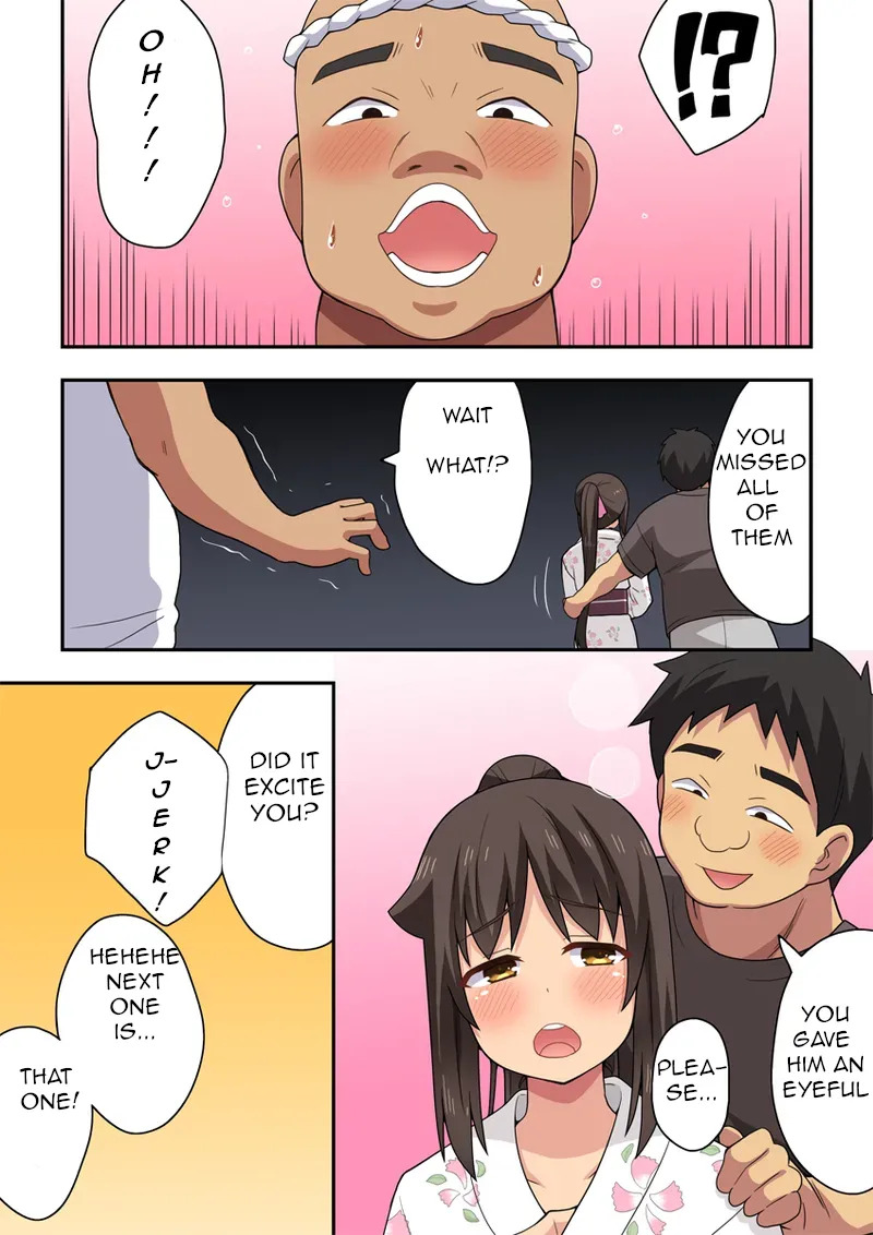 [Fukurou Naru Tori] Shintsuma Nanaka no Roshuu Natsumatsuri - Page 14