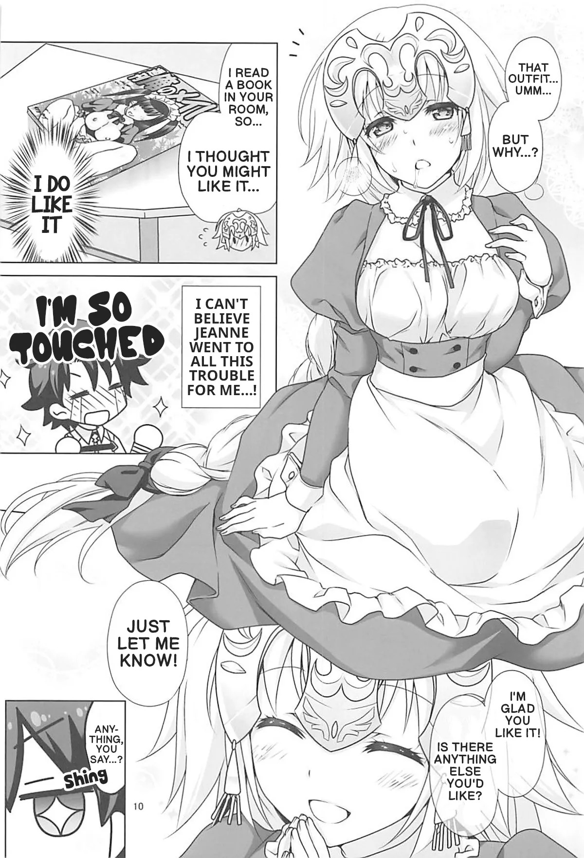 (C93) [Marimoya (Mori Marimo)] Saint Jeanne serving as a Maid (FateGrand Order) (English) - Page 9