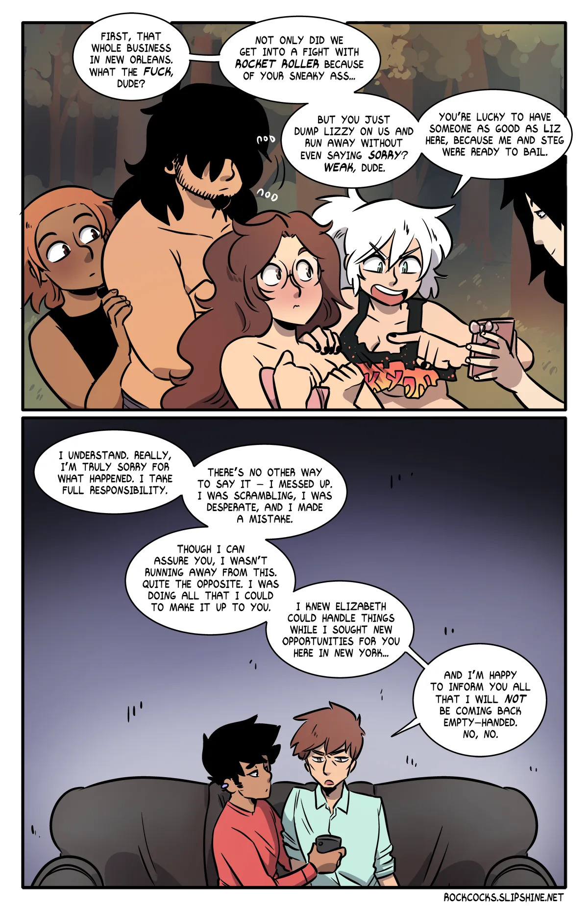 [Brad & Leslie Brown] The Rock Cocks - Track 17: Point of No Return [English] - Page 25