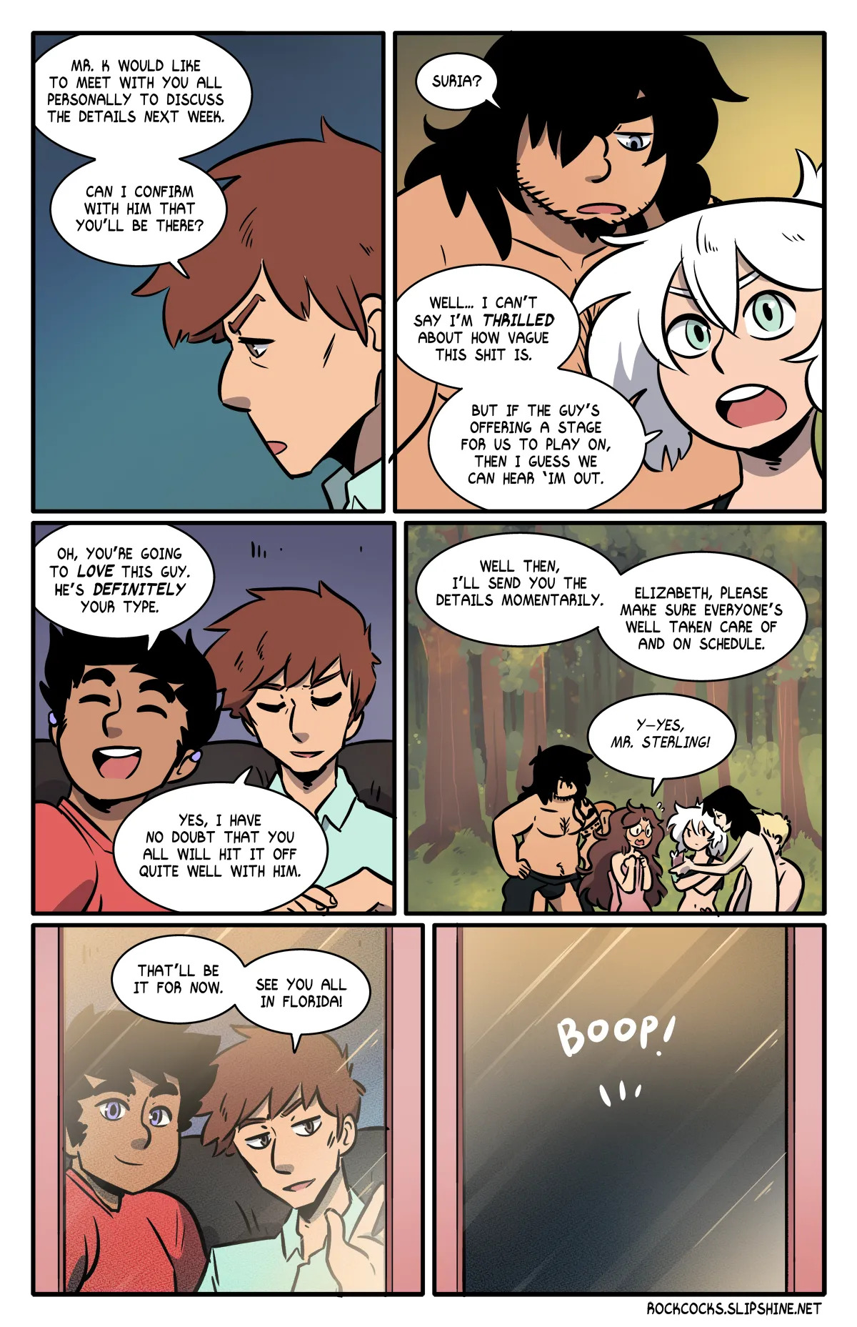 [Brad & Leslie Brown] The Rock Cocks - Track 17: Point of No Return [English] - Page 28