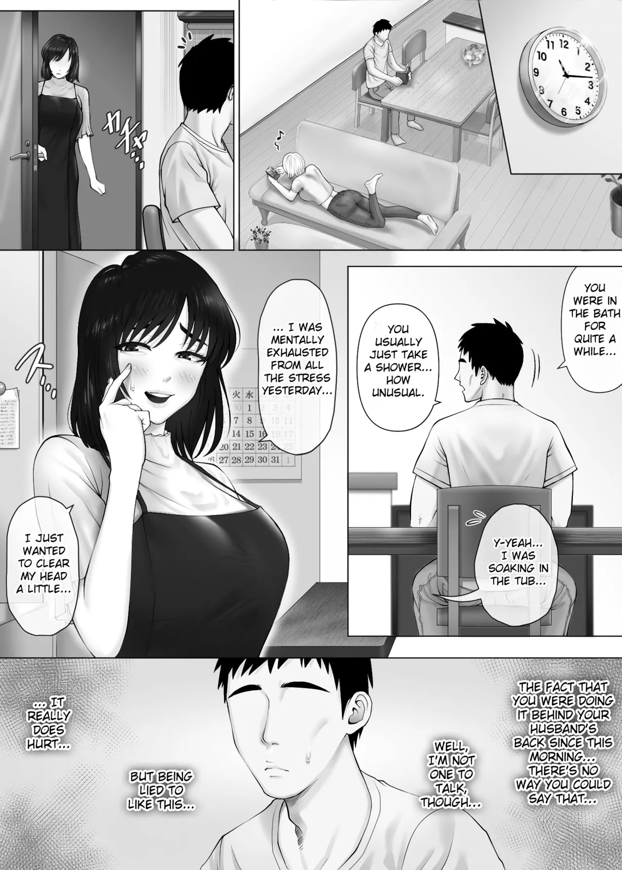 [FC][Mitsumitsu Niku (Hikitogu)] LeveChi na Swapping 3 ~Honrosareru Fuufu Hen~ | Swapping on a Whole New Level 3 ~The Couple At The Mercy Of Others~ [English] [Fated Circle] - Page 19