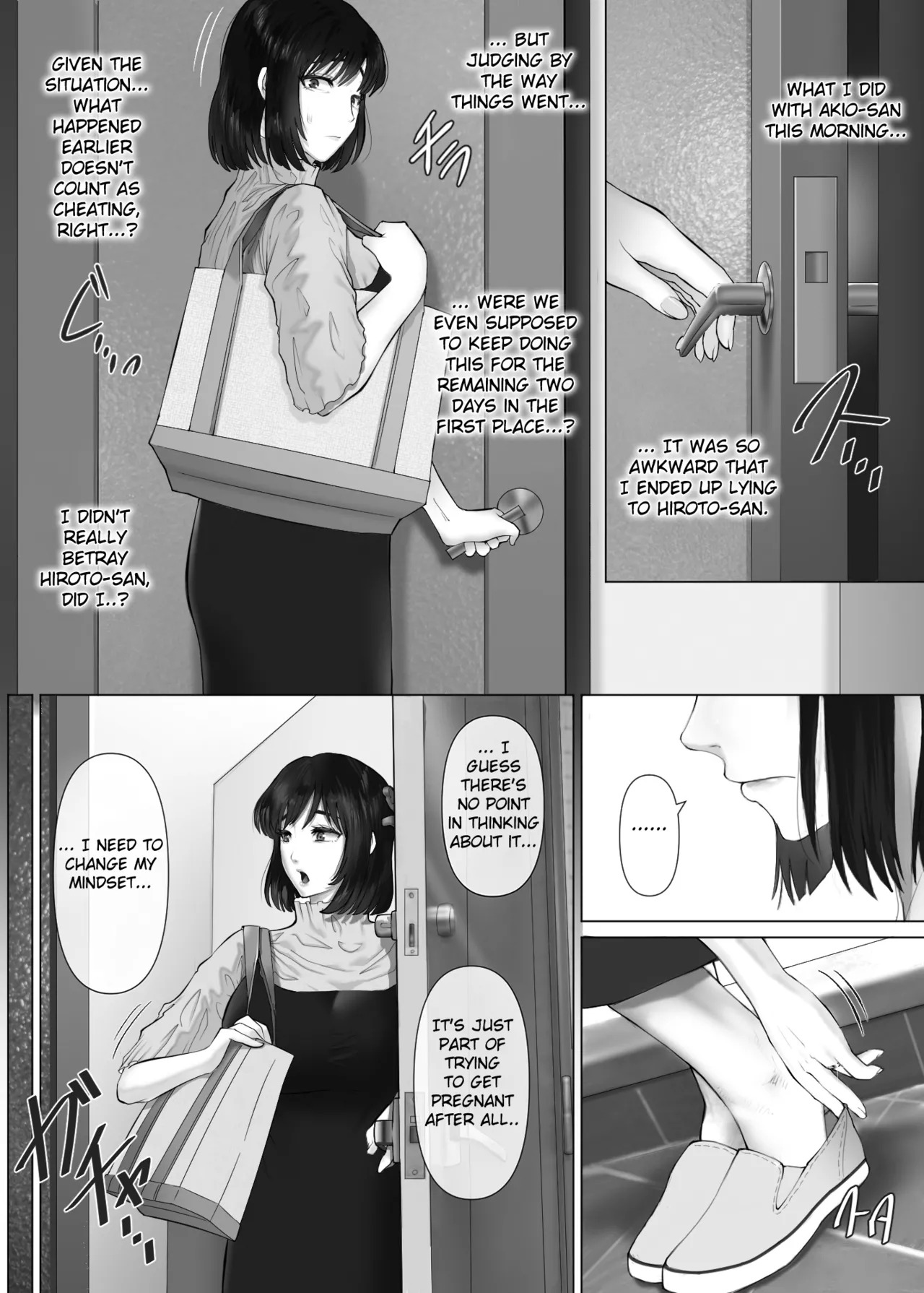 [FC][Mitsumitsu Niku (Hikitogu)] LeveChi na Swapping 3 ~Honrosareru Fuufu Hen~ | Swapping on a Whole New Level 3 ~The Couple At The Mercy Of Others~ [English] [Fated Circle] - Page 24