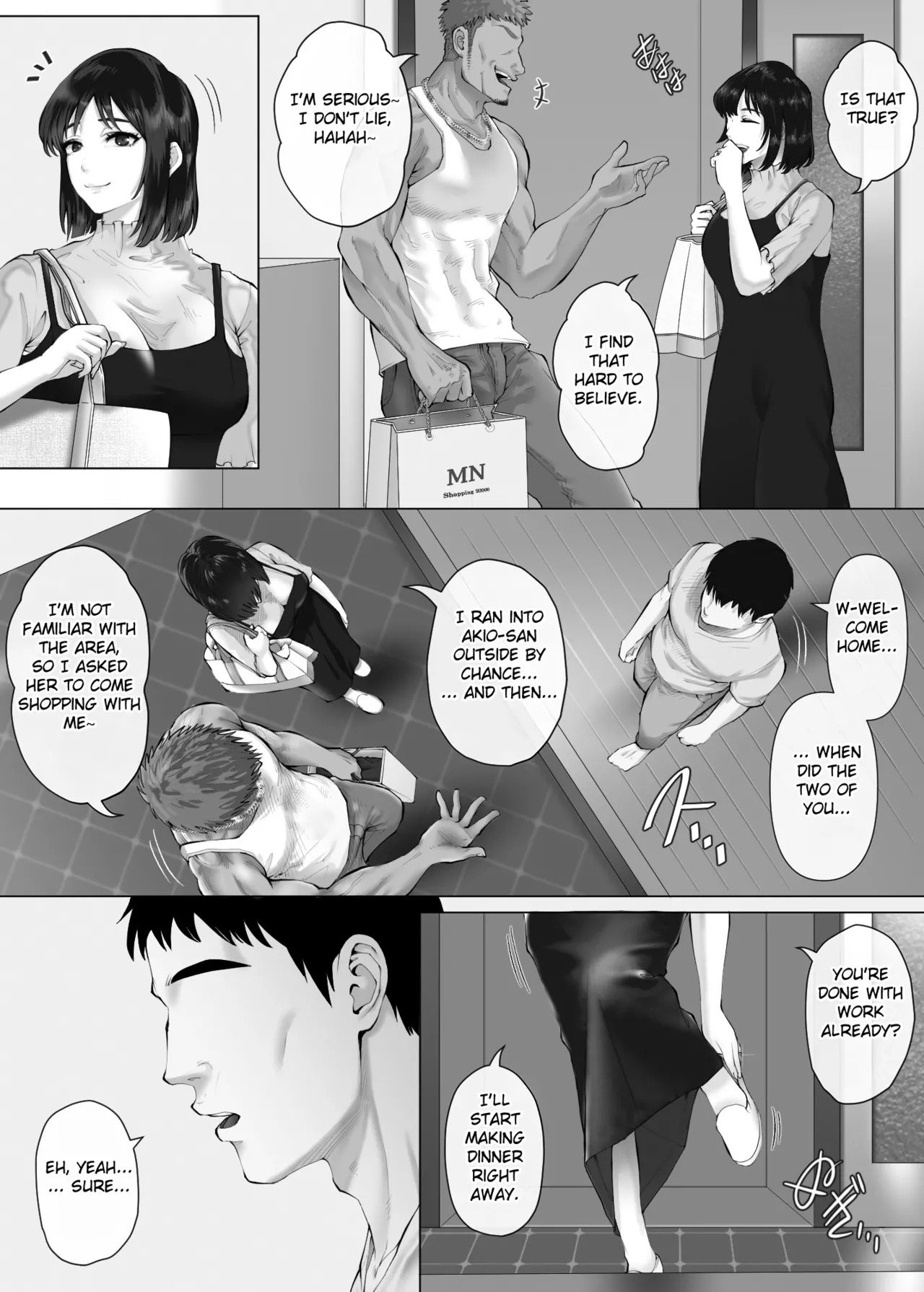 [FC][Mitsumitsu Niku (Hikitogu)] LeveChi na Swapping 3 ~Honrosareru Fuufu Hen~ | Swapping on a Whole New Level 3 ~The Couple At The Mercy Of Others~ [English] [Fated Circle] - Page 28