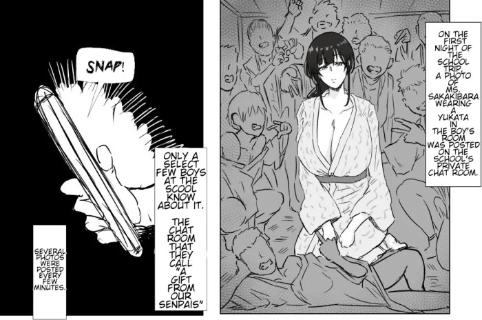 [Tomii Roba] School Trip with Sakakibara Sensei | Sakakibara Sensei to Shuugakuryokou [English] [CT Scans]