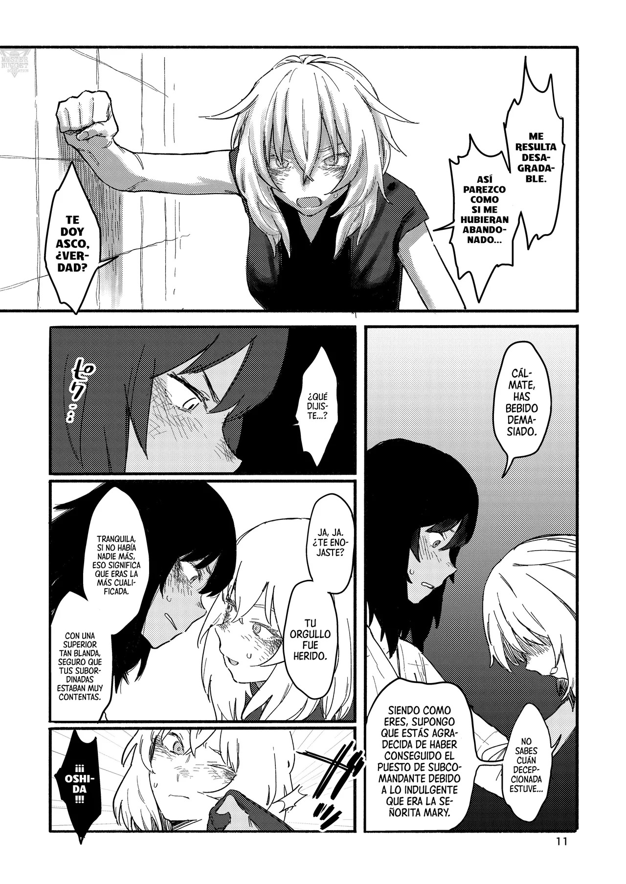 [Wasanbon (Osato)] ALLARGANDO | AMPLIANDO (Girls und Panzer) [Digital] [Spanish] [Mister Nugget] - Page 11