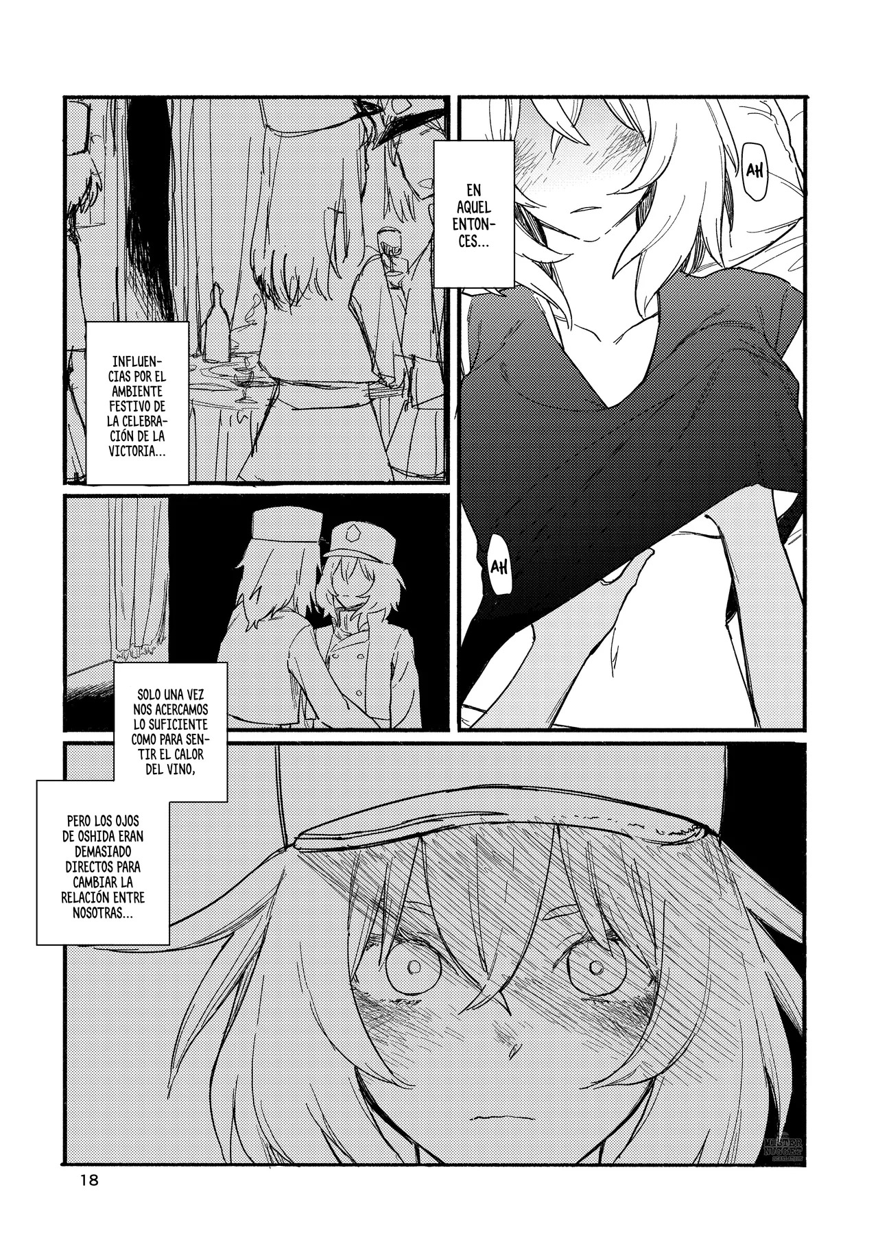 [Wasanbon (Osato)] ALLARGANDO | AMPLIANDO (Girls und Panzer) [Digital] [Spanish] [Mister Nugget] - Page 18