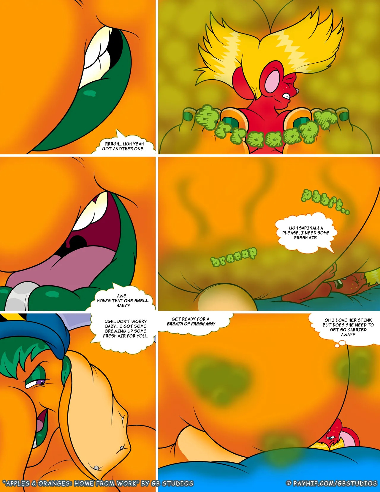 Apples & Oranges #1: Home From Work - Page 17
