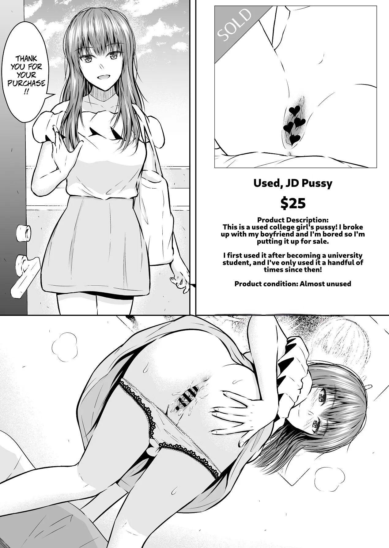 [Ikedaya] Lately, You Can Even Buy Pussy on Flea Market Apps -- Saikin Hayari no FleaMa Appli de wa, Manko mo Kaerurashii - Page 25