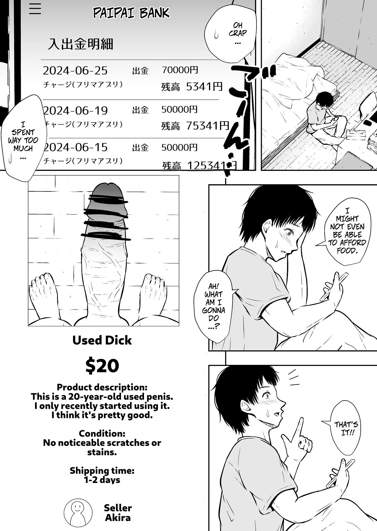 [Ikedaya] Lately, You Can Even Buy Pussy on Flea Market Apps -- Saikin Hayari no FleaMa Appli de wa, Manko mo Kaerurashii - Page 48