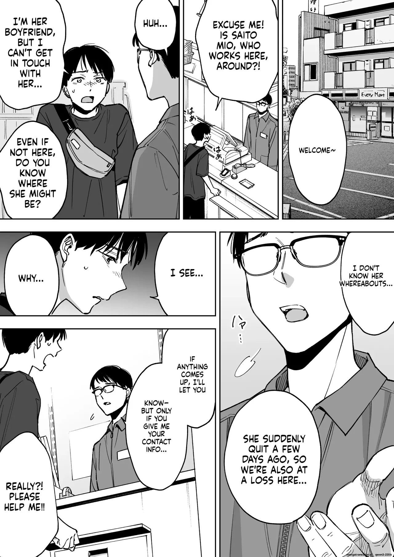 [Marsmallow Dan] My Cashier Girlfriend ~The Reason I, Who Was Working for My Boyfriend’s Sake, Became the Store Manager’s Sex Toy~ - Page 35