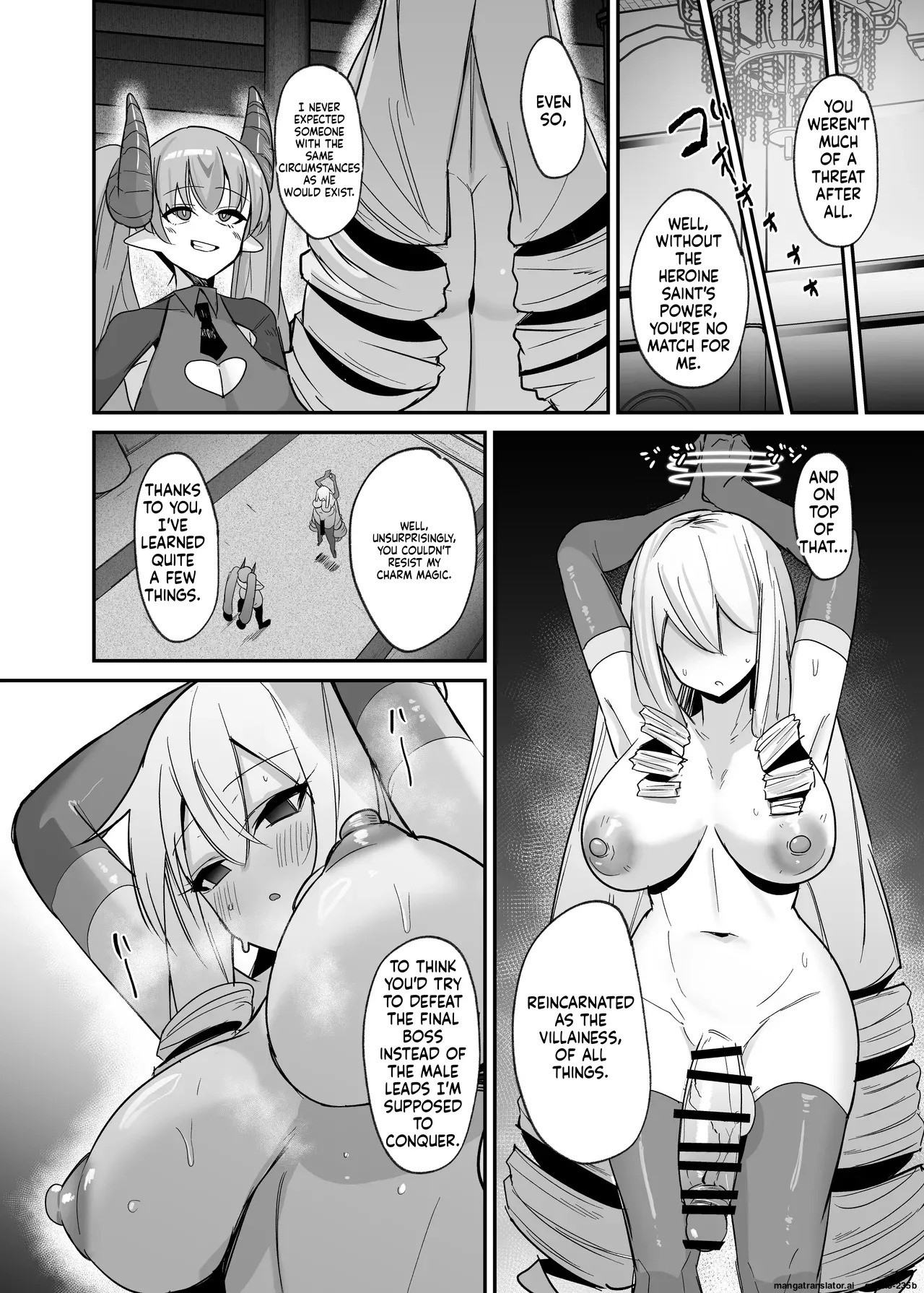 I was reincarnated as a villainess in an otome Game who was a futanari in her backstory 1-4 - Page 116