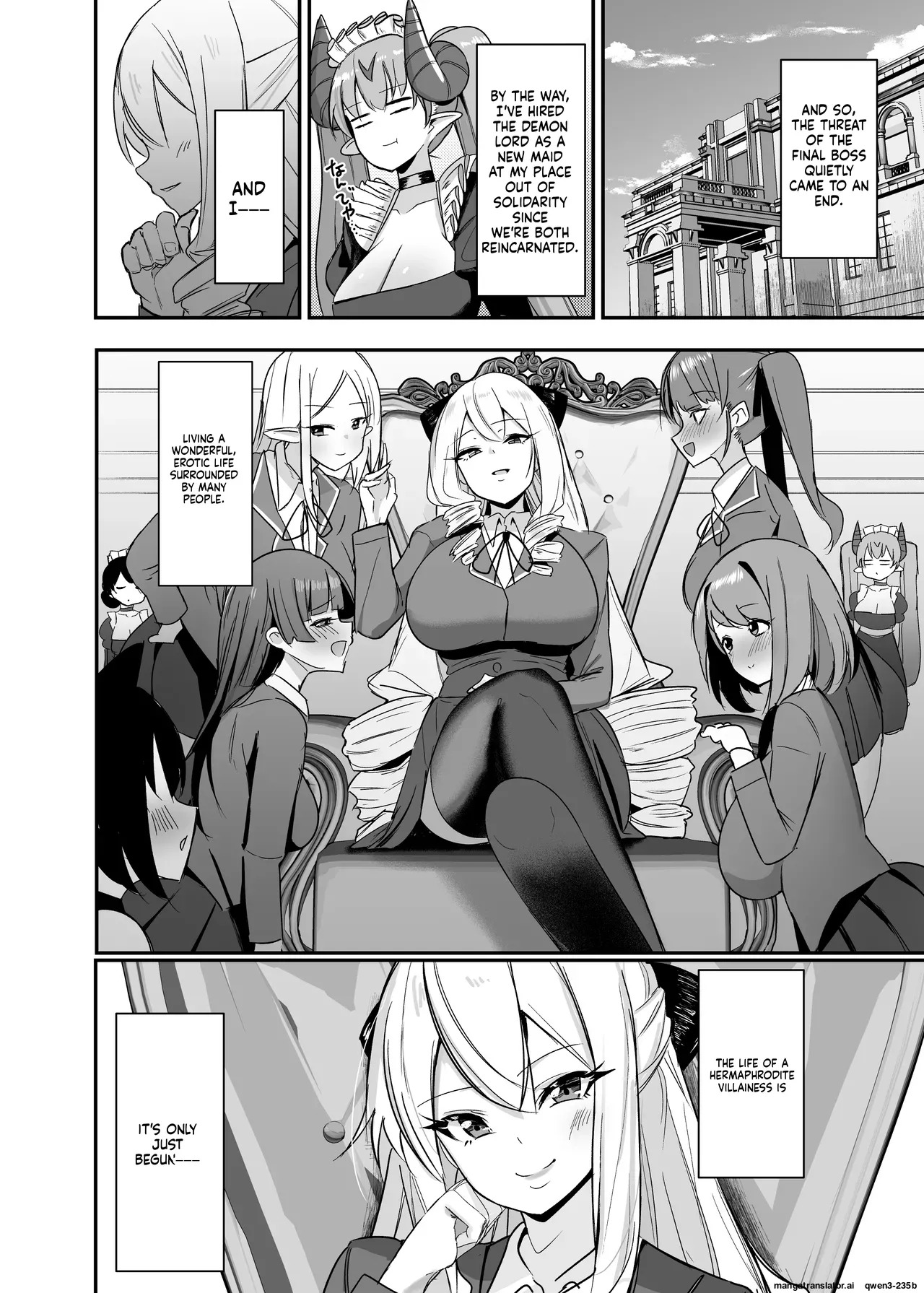 I was reincarnated as a villainess in an otome Game who was a futanari in her backstory 1-4 - Page 128