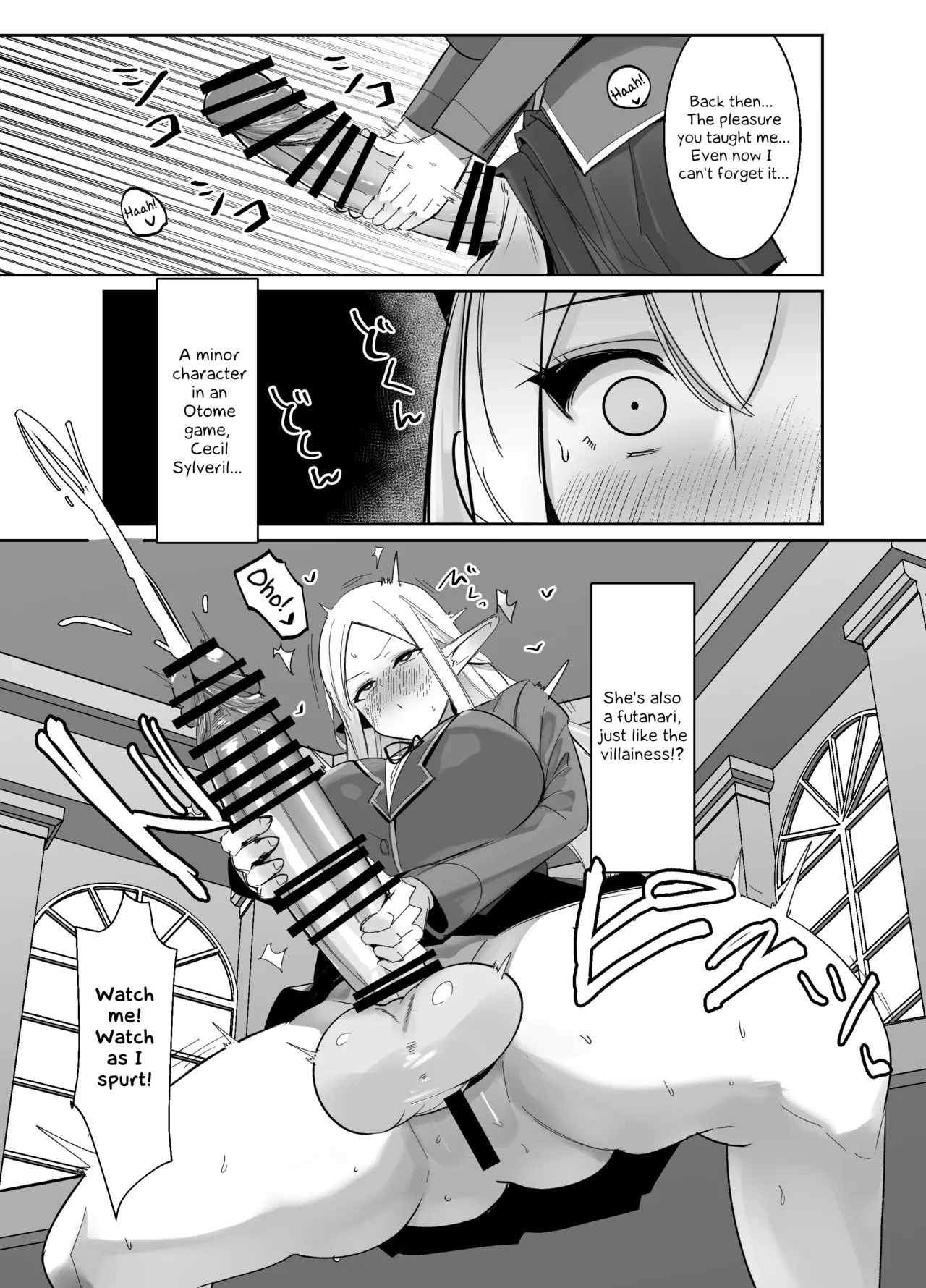 I was reincarnated as a villainess in an otome Game who was a futanari in her backstory 1-4 - Page 47
