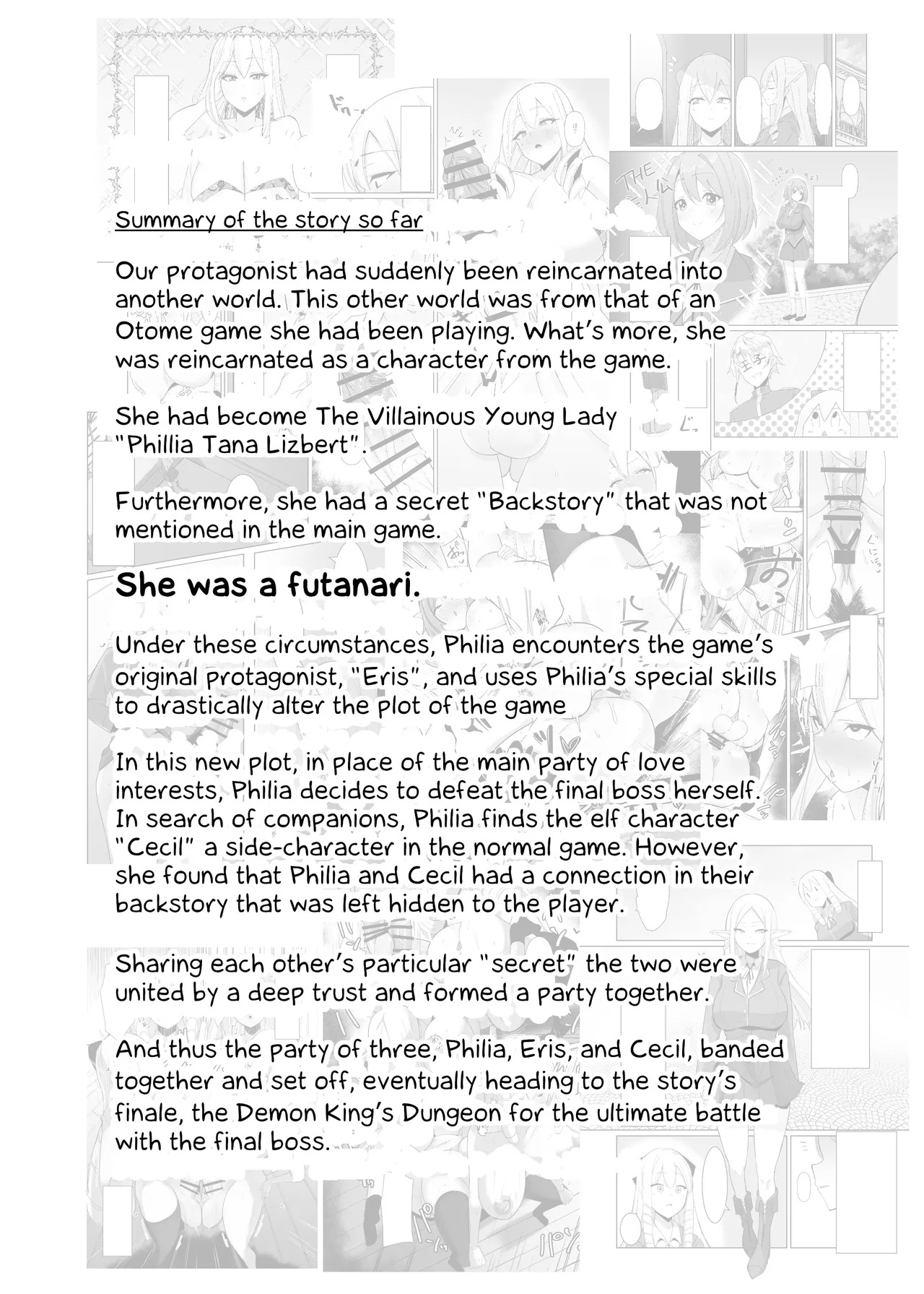 I was reincarnated as a villainess in an otome Game who was a futanari in her backstory 1-4 - Page 64