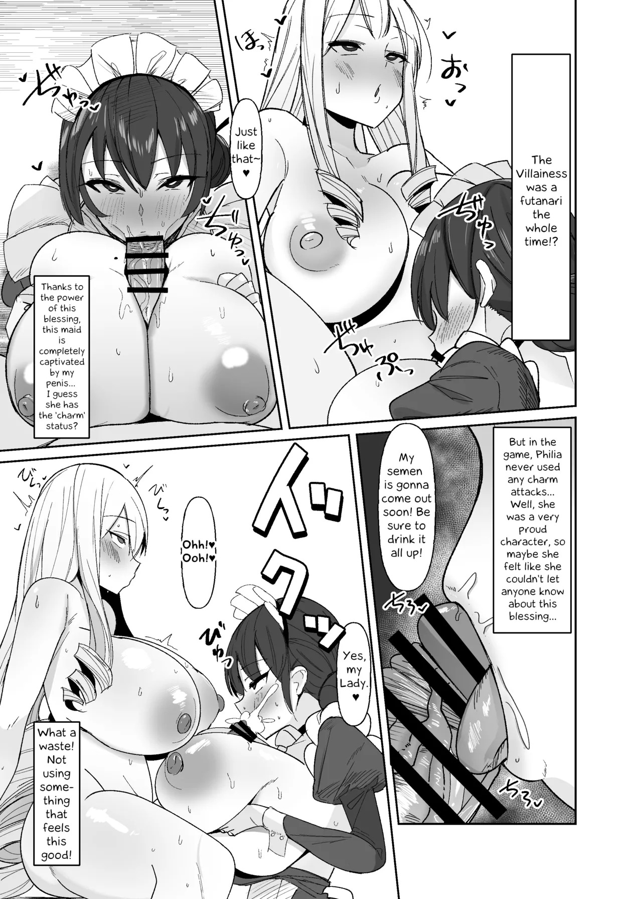I was reincarnated as a villainess in an otome Game who was a futanari in her backstory 1-4 - Page 8