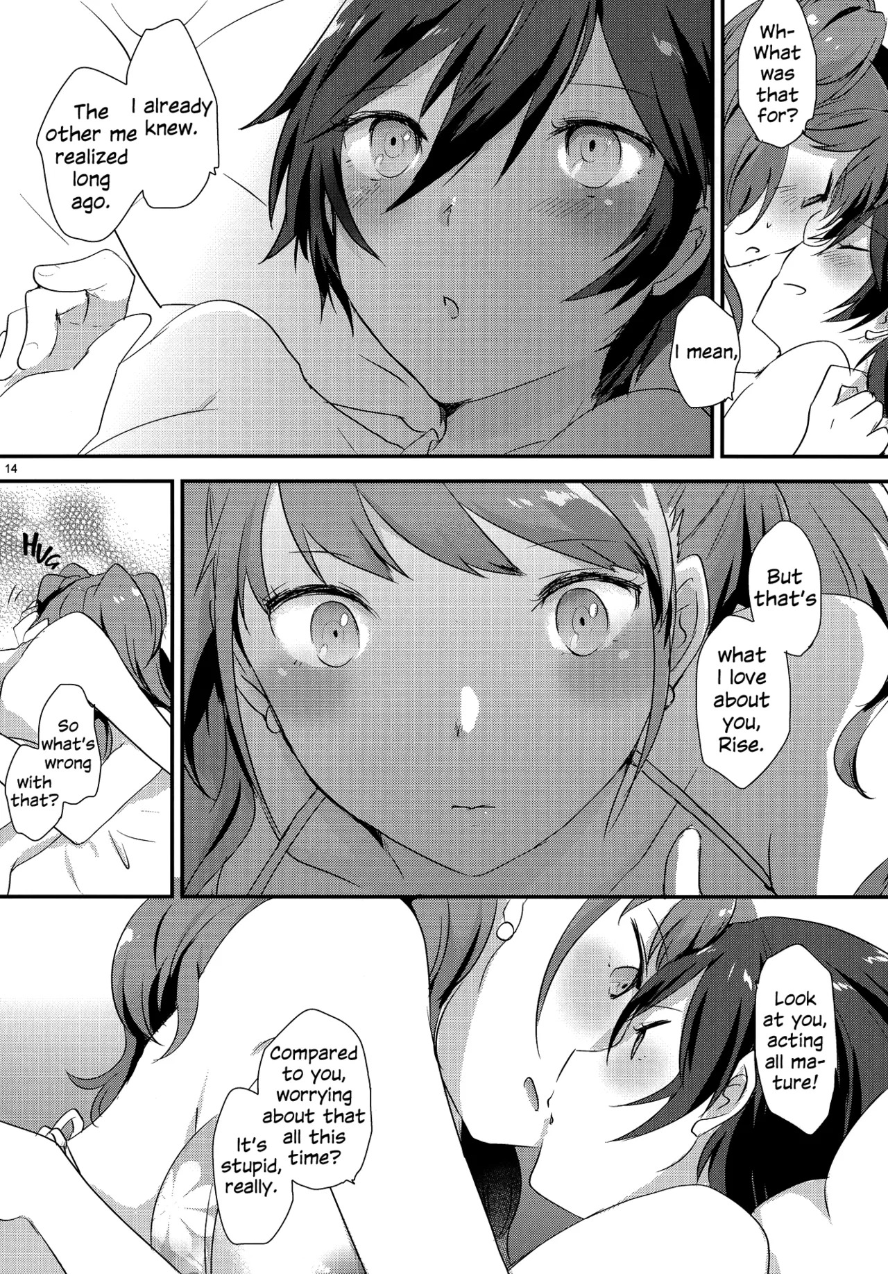 (Futaket 12) [MEGANE81 (Shinocco)] Otona no Tochuu | Girlishness (Persona 4) [English] - Page 13