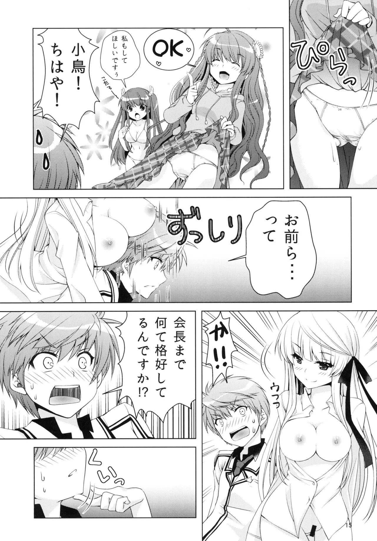 [Kuronekotei (Chibinon☆)] Harem Festa! (Rewrite) [Digital] - Page 14