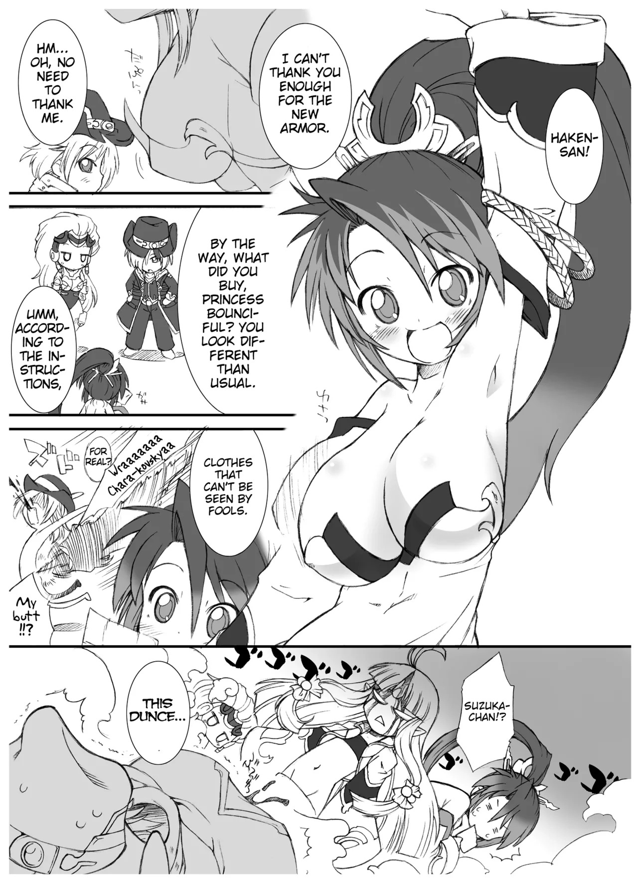 [Bronco Hitoritabi (So-ma, Uchi-Uchi Keyaki)] Boku no Watashi no Mugen no Super Bobobbo Taisen Frontier (Super Robot Taisen) [English] [Digital] - Page 40