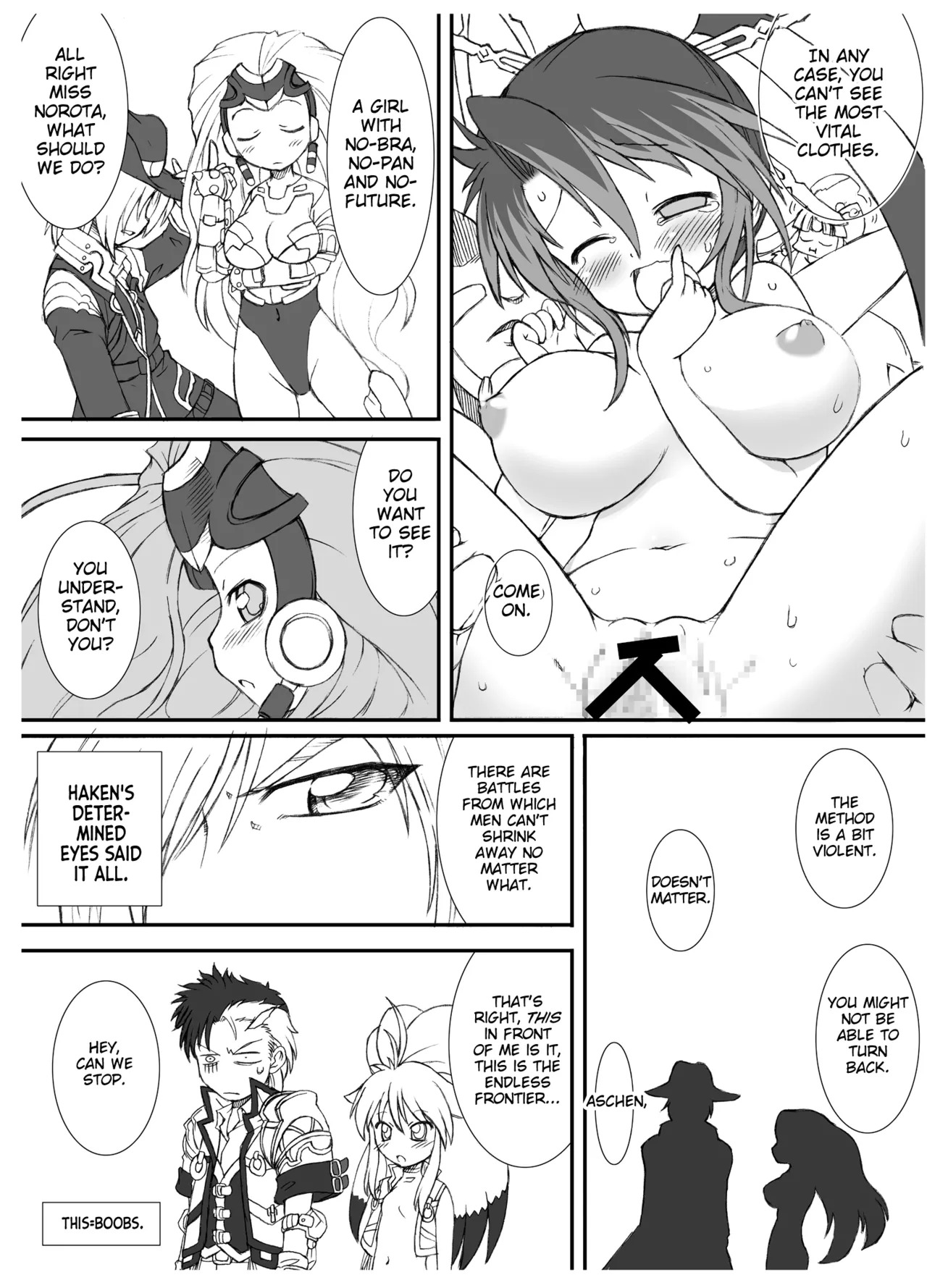 [Bronco Hitoritabi (So-ma, Uchi-Uchi Keyaki)] Boku no Watashi no Mugen no Super Bobobbo Taisen Frontier (Super Robot Taisen) [English] [Digital] - Page 43